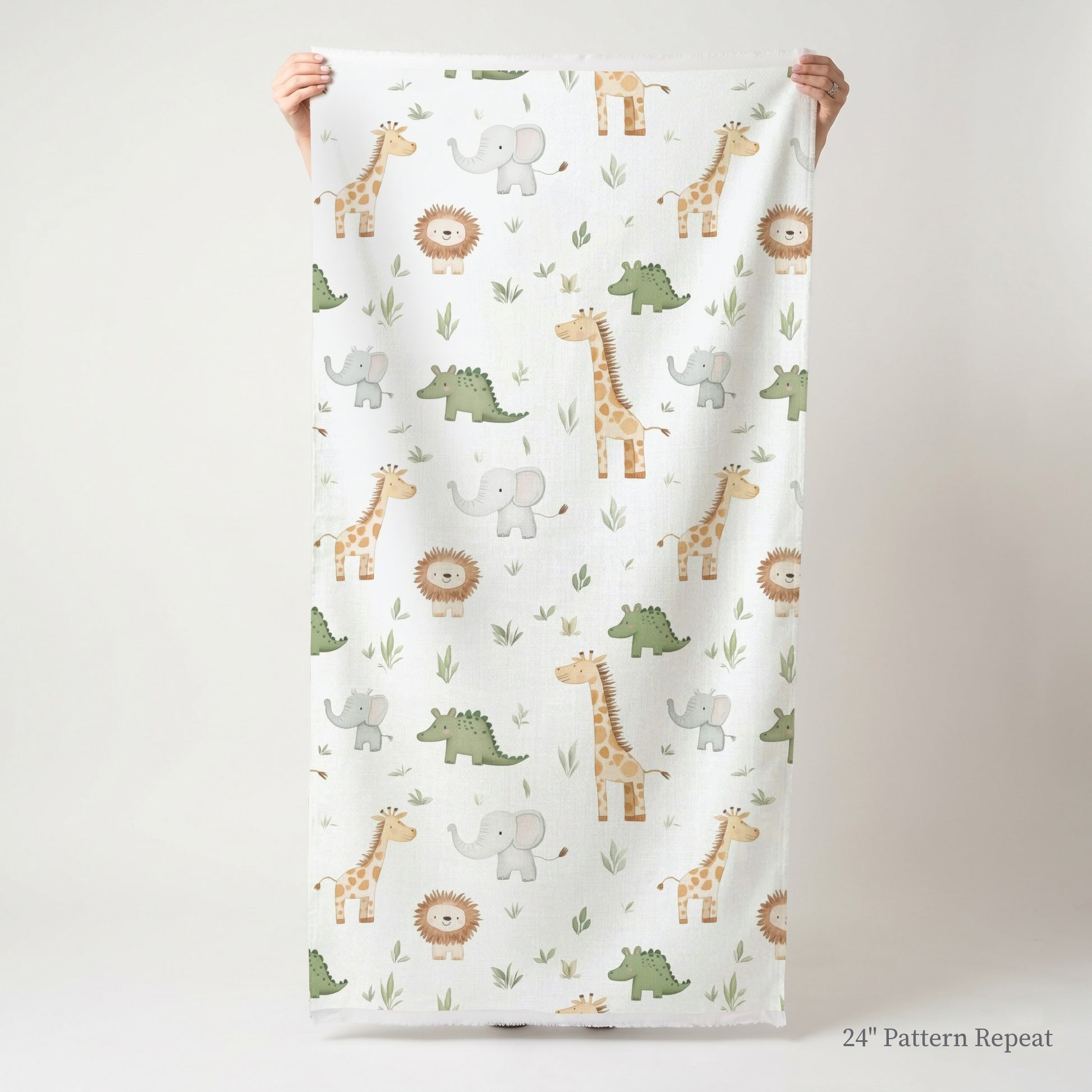 Jungle Friends Fabric by the Yard