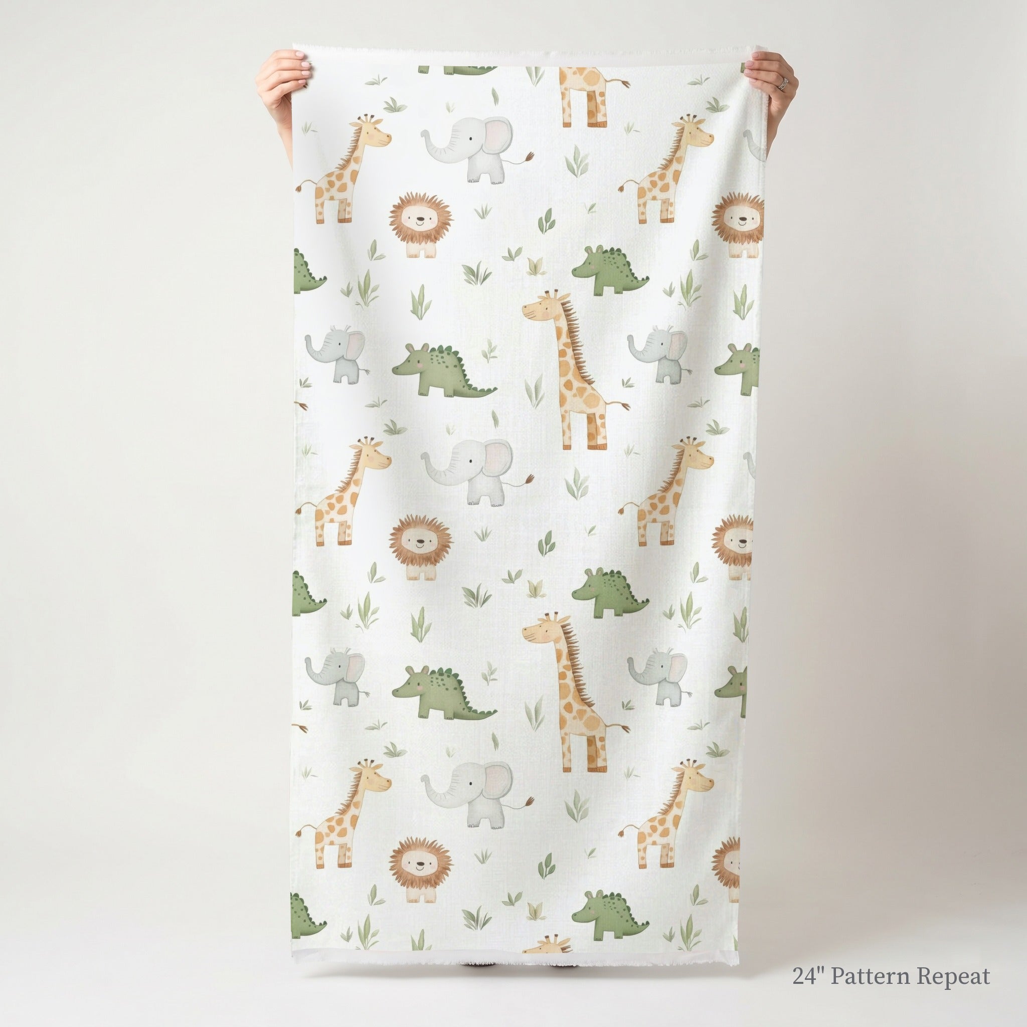 Jungle Friends Fabric by the Yard