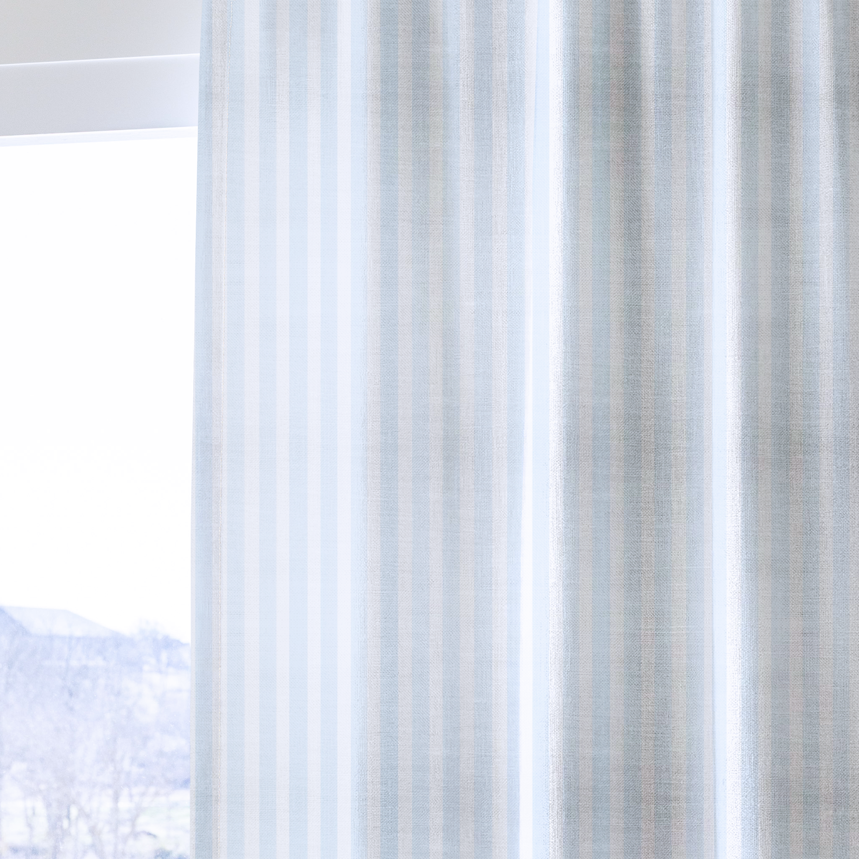 Blue Spencer - Drapery — one panel