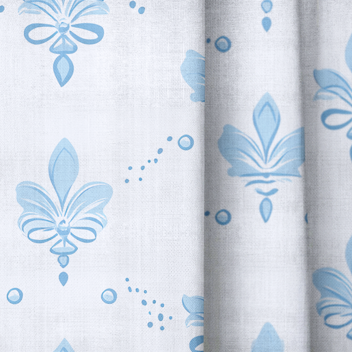 French Riviera - Drapery — close up