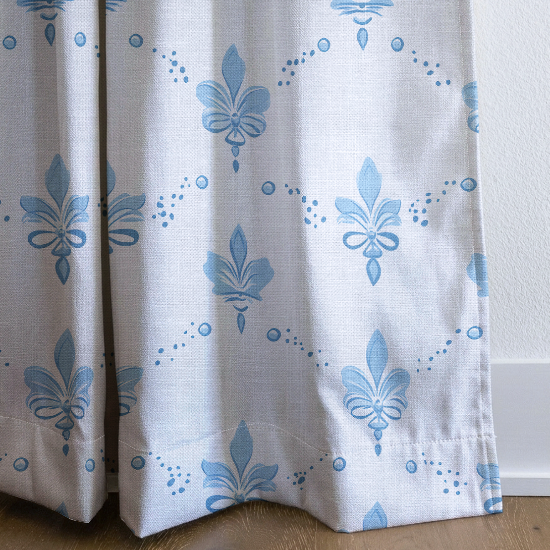 French Riviera - Drapery — corner closeup