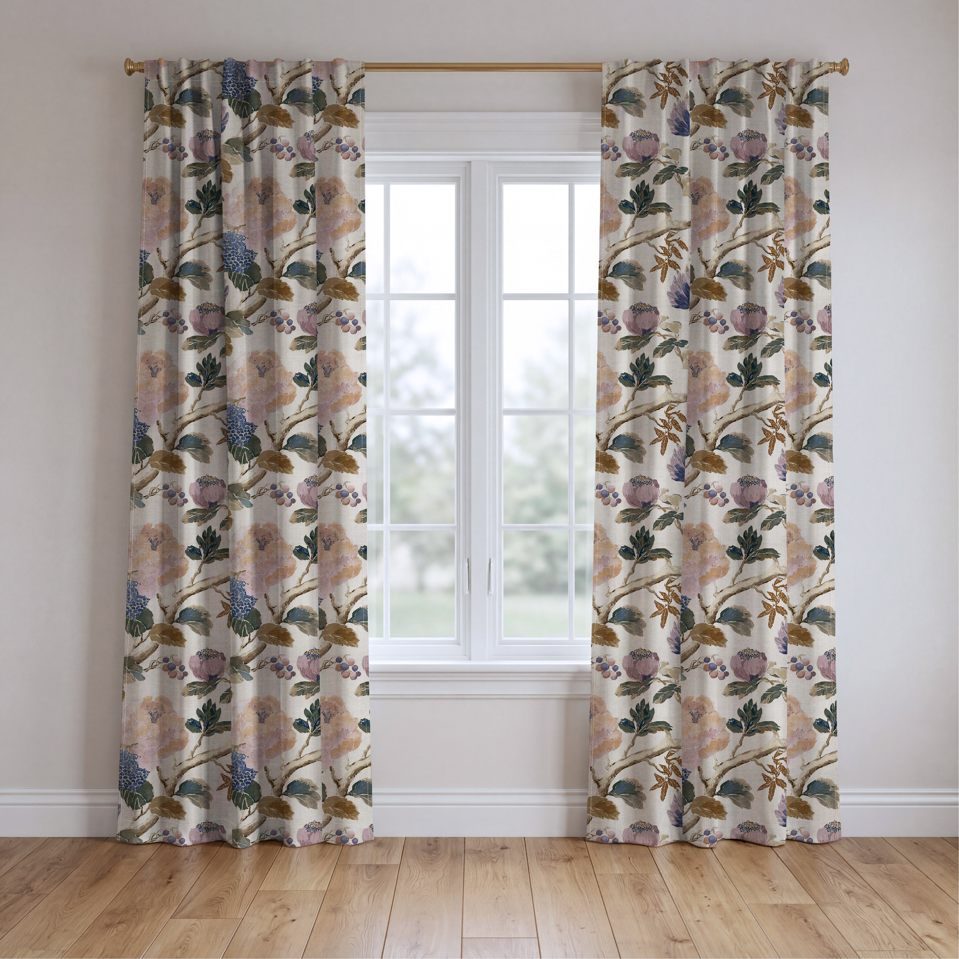 Greer - Drapery — two panels