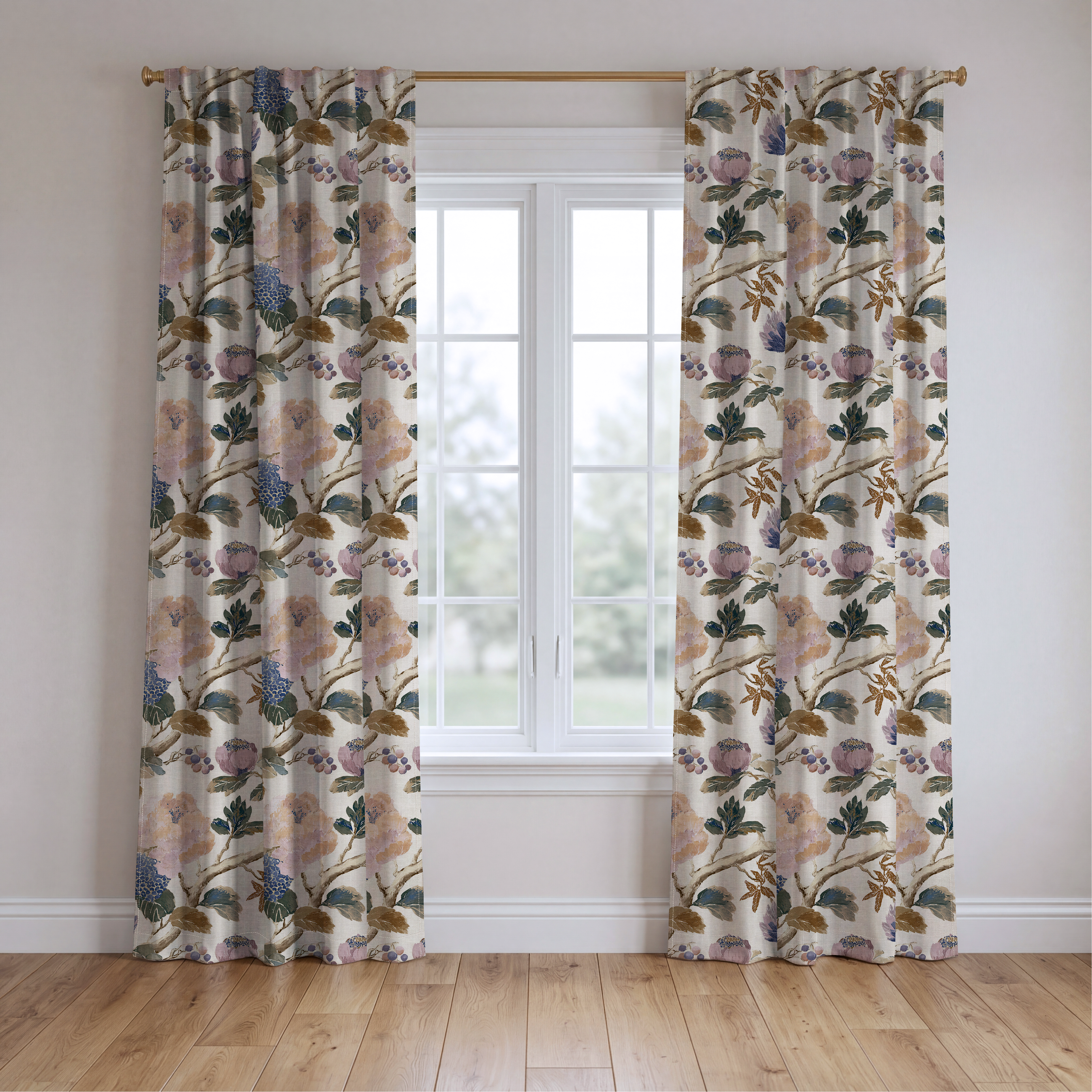 Greer - Drapery — two panels