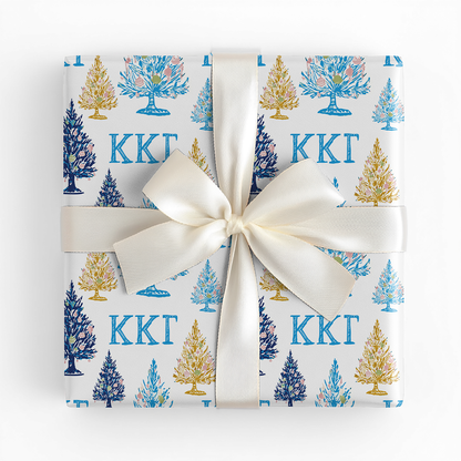 Kappa Kappa Gamma Pine Charm - Wrapping Paper