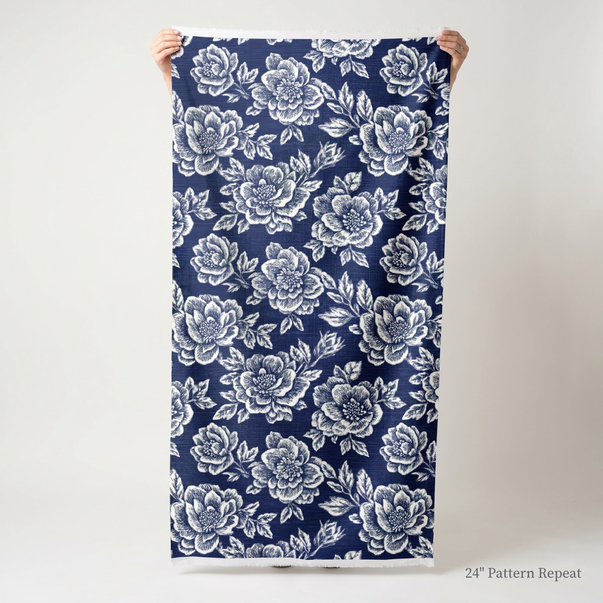 Navy Night Fabric by the Yard
