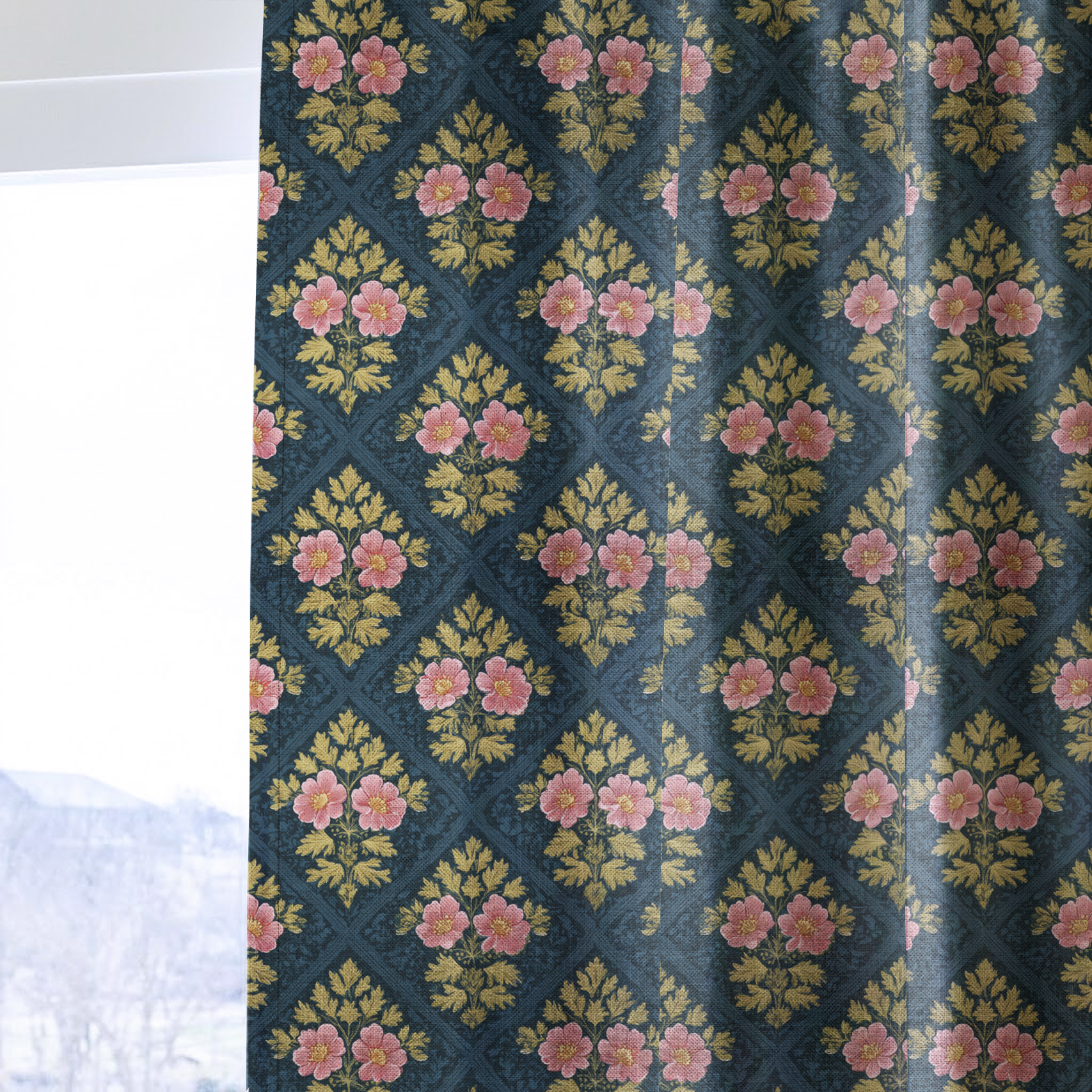 Everly House - Drapery — one panel