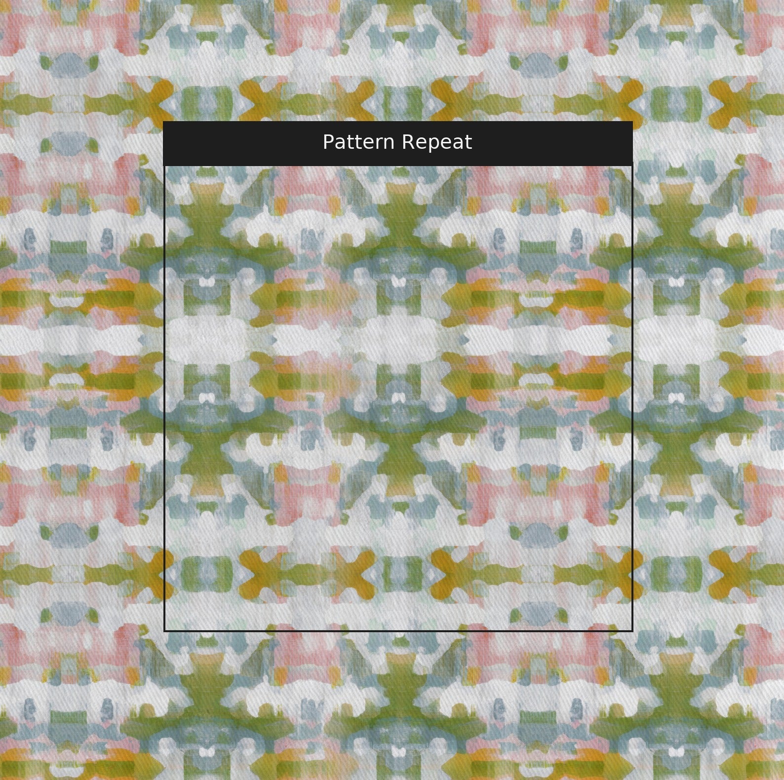 Still Earth Fabric by the Yard — pattern repeat