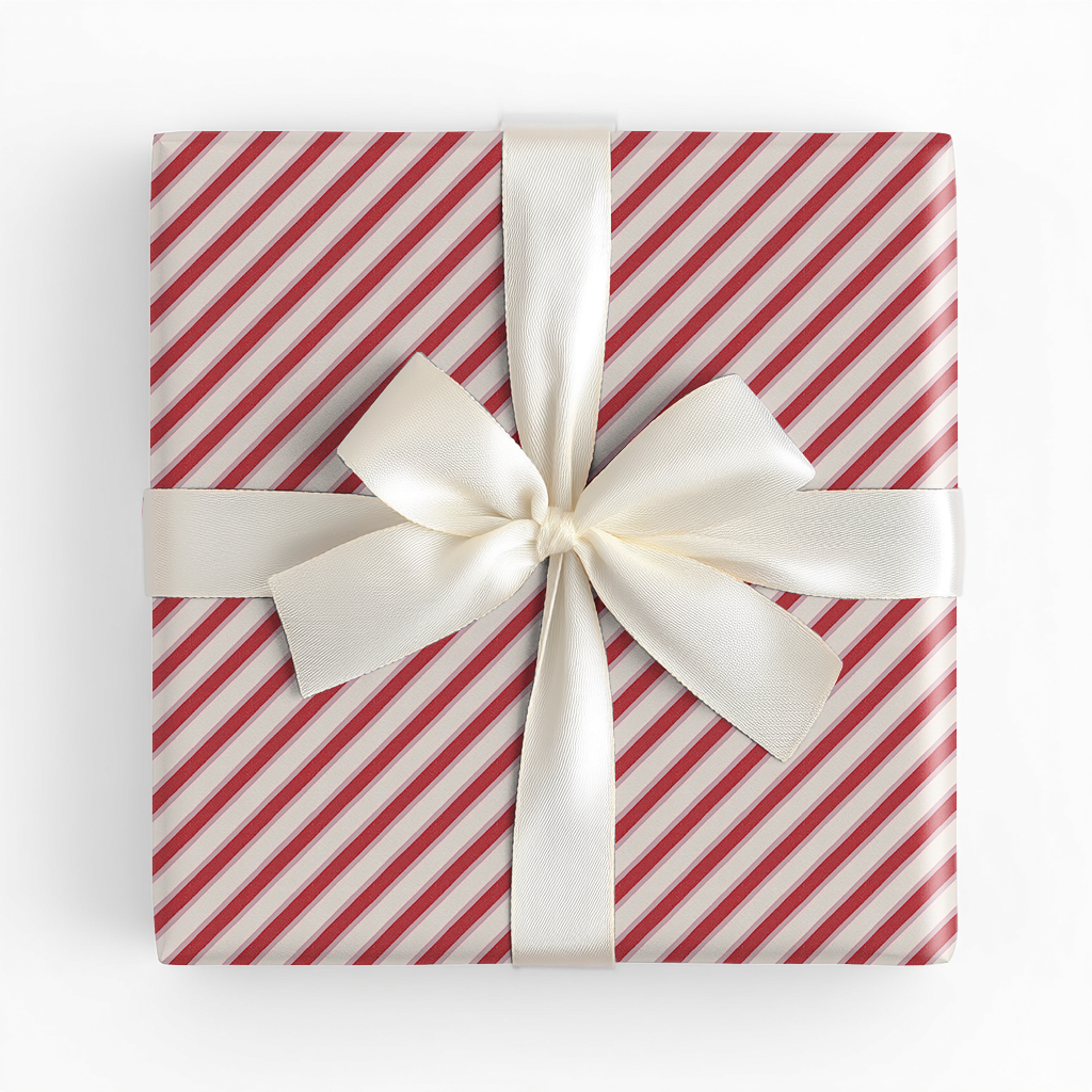 Blush & Berry Stripes - Wrapping Paper