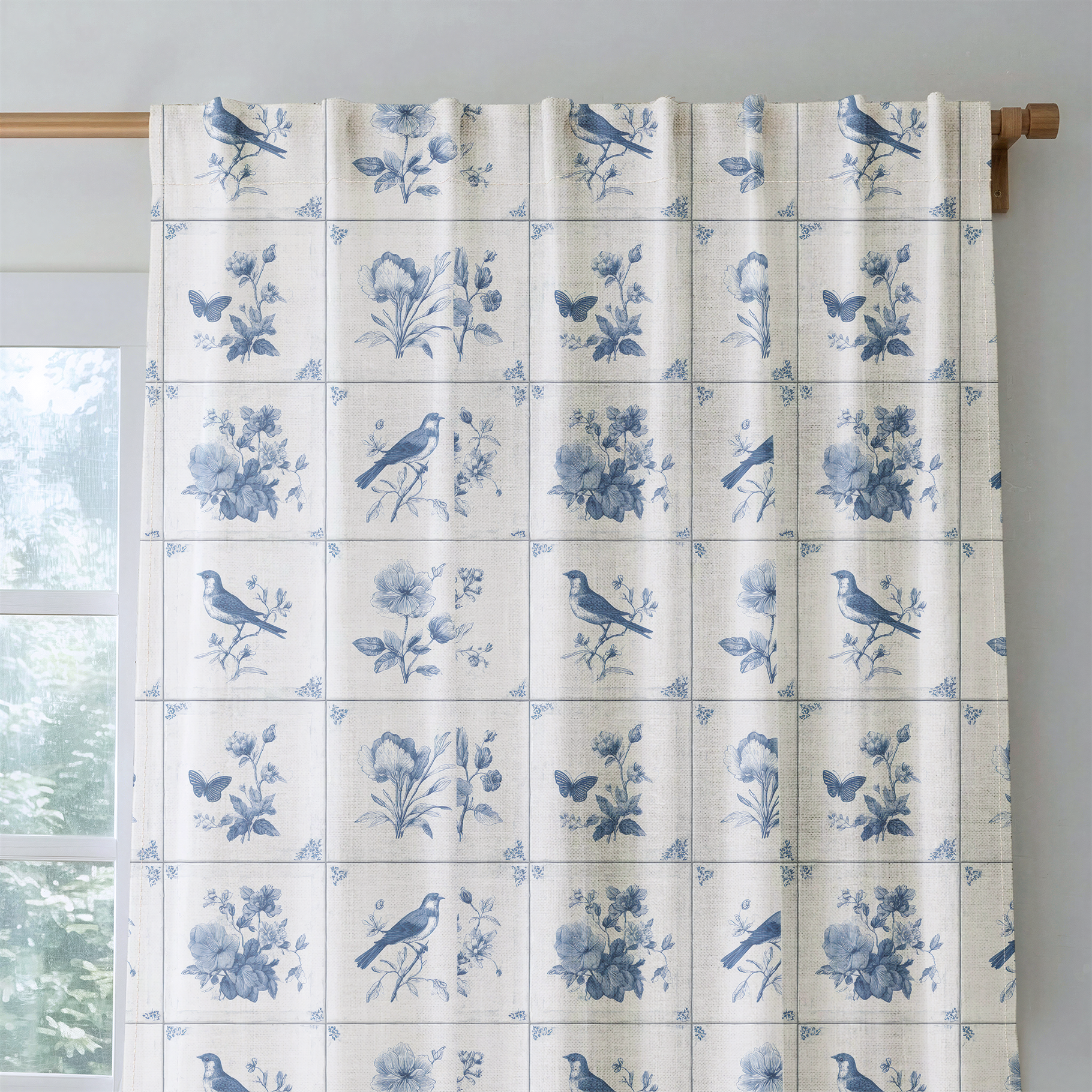 Lunaria - Drapery — rod