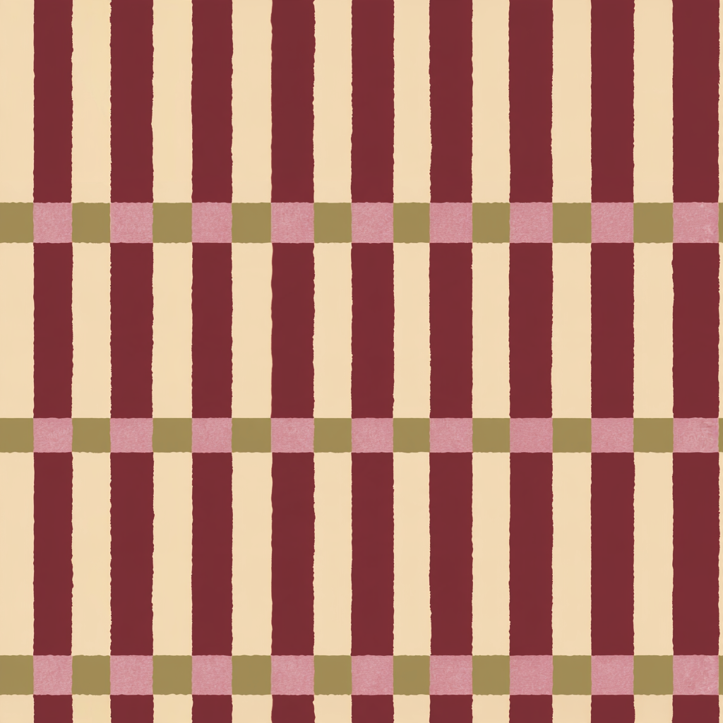 Merlot Stripe Wallpaper