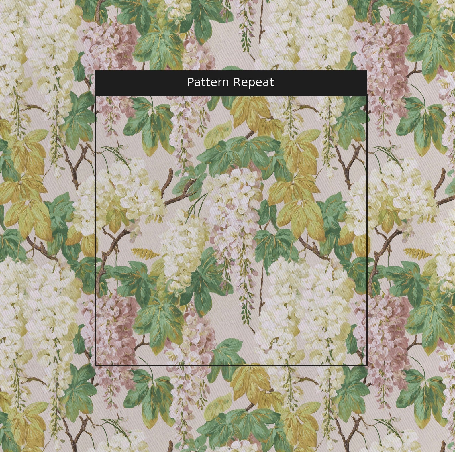 Claire Gabrielle Fabric by the Yard — pattern repeat
