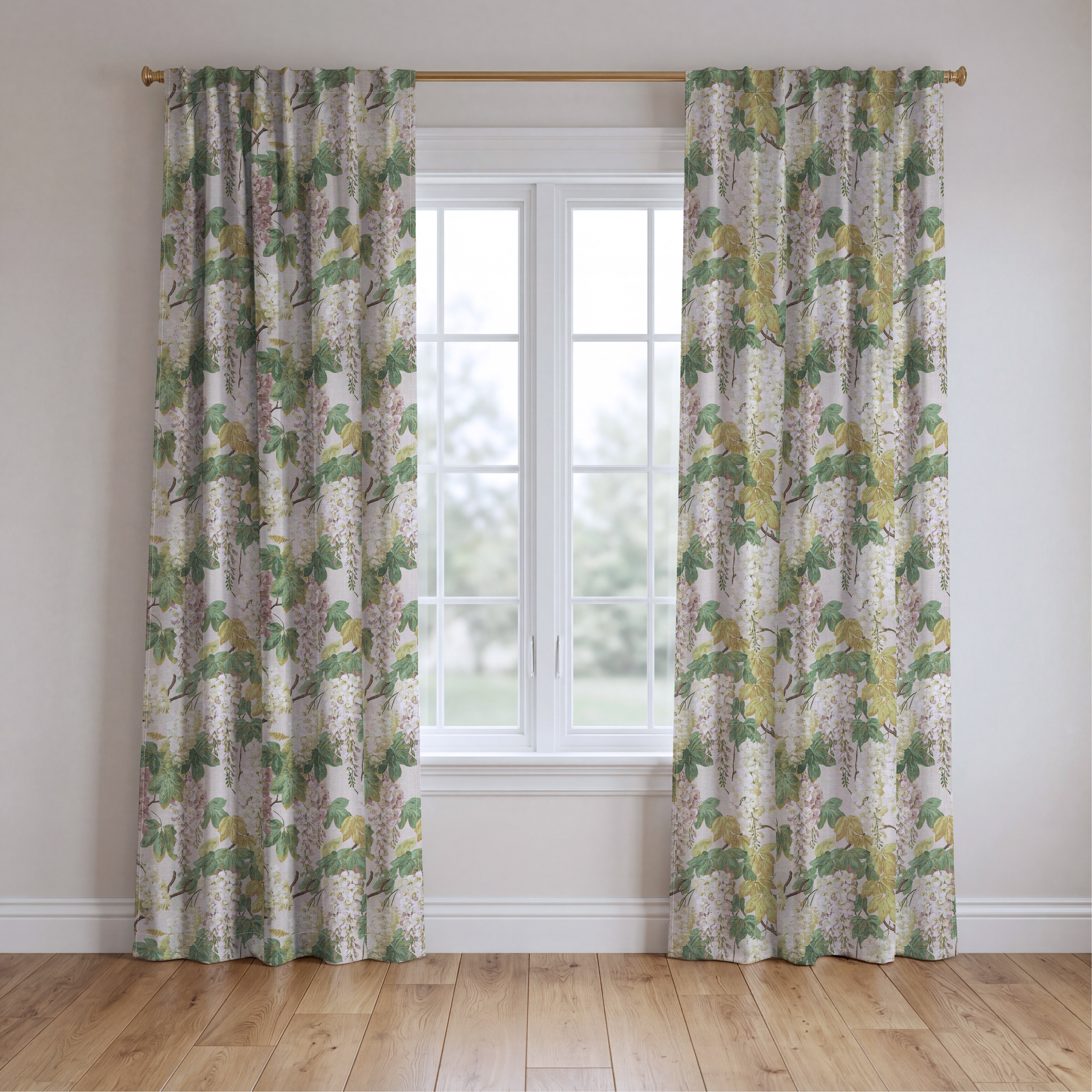 Claire Gabrielle - Drapery — two panels