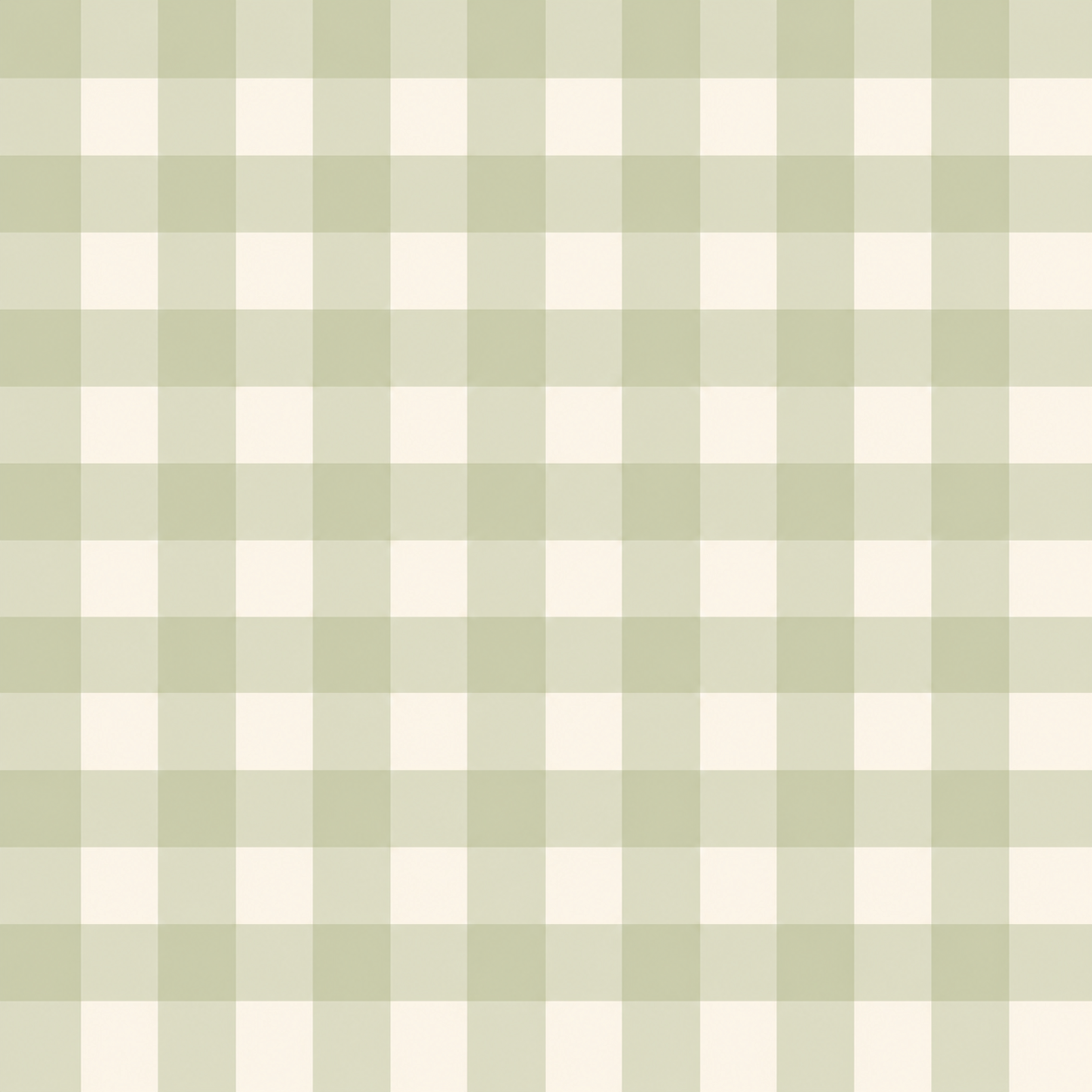 Juliet's Garden Pistachio Gingham Wallpaper