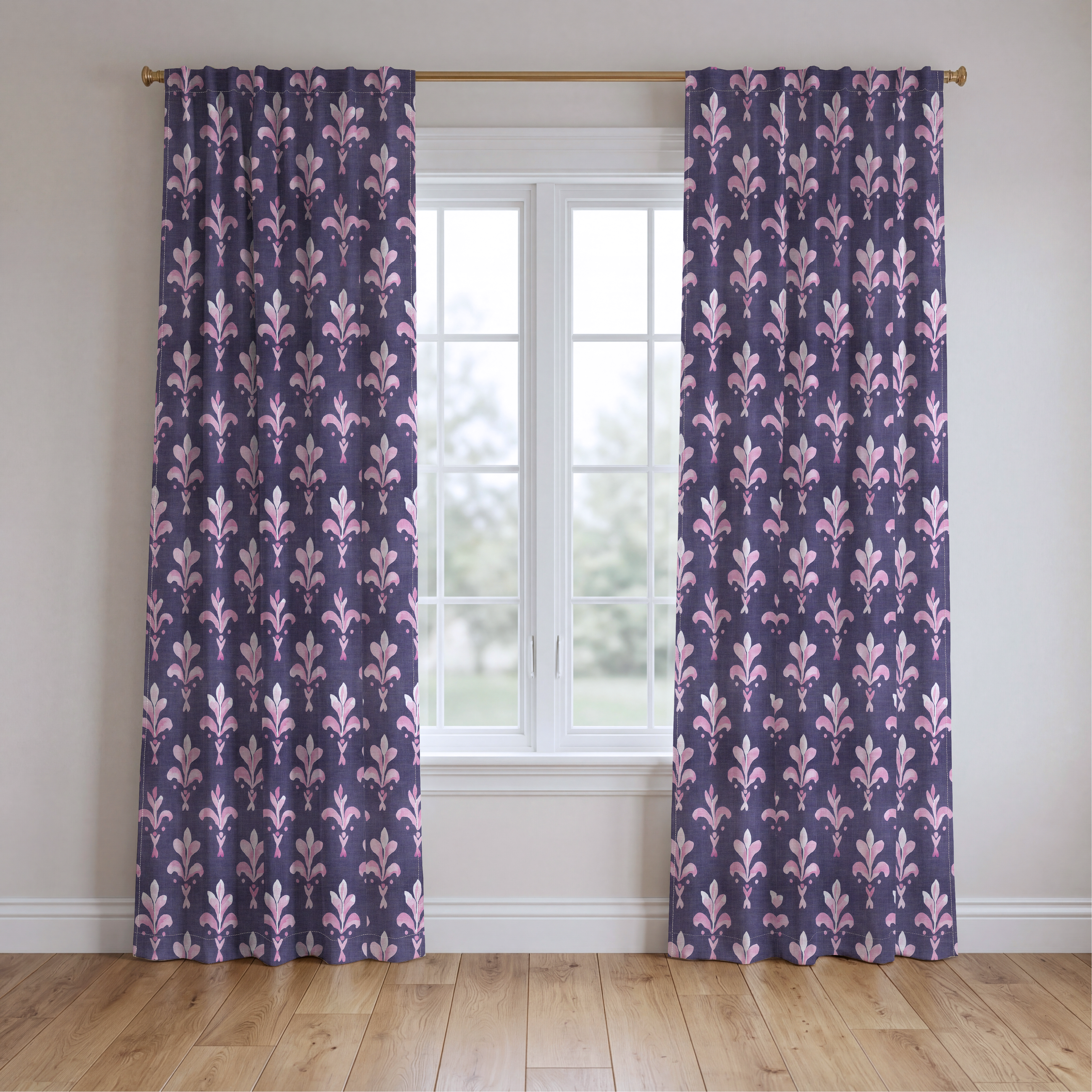 Corinne - Drapery — two panels