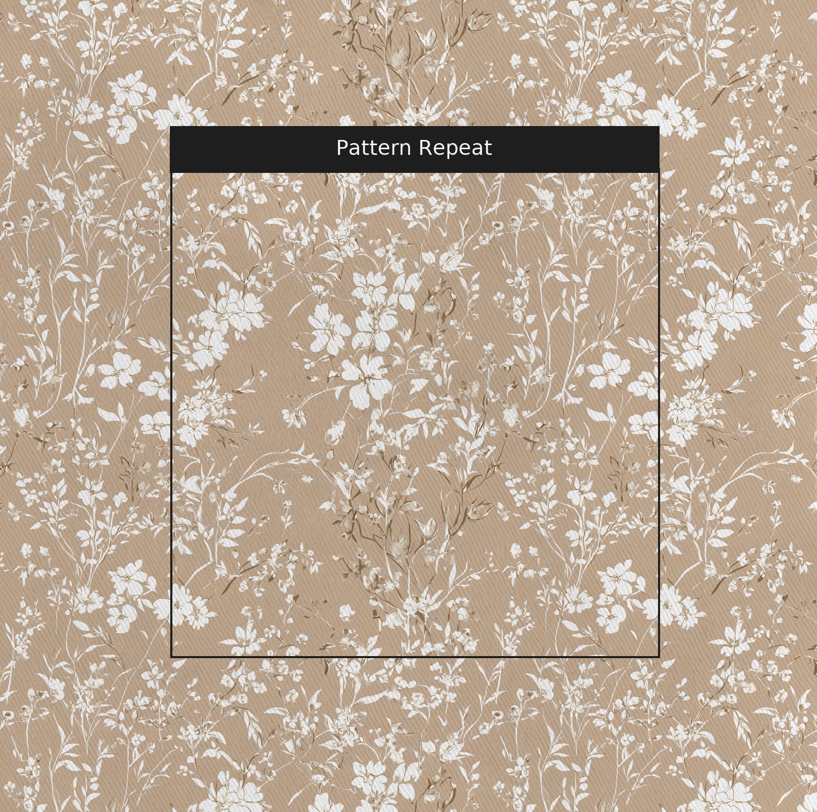 Evangeline Fabric by the Yard — pattern repeat