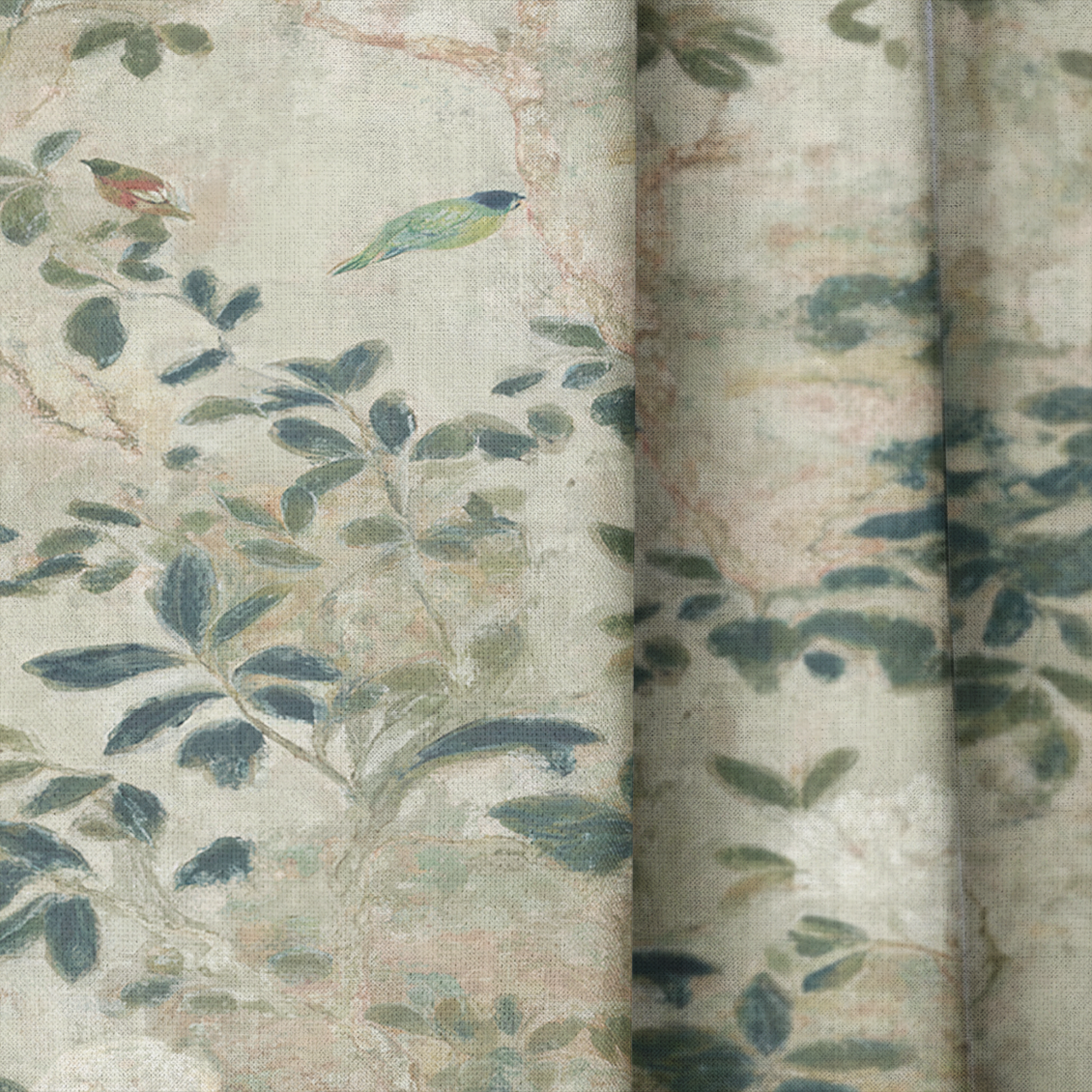 Garden Study - Drapery — close up