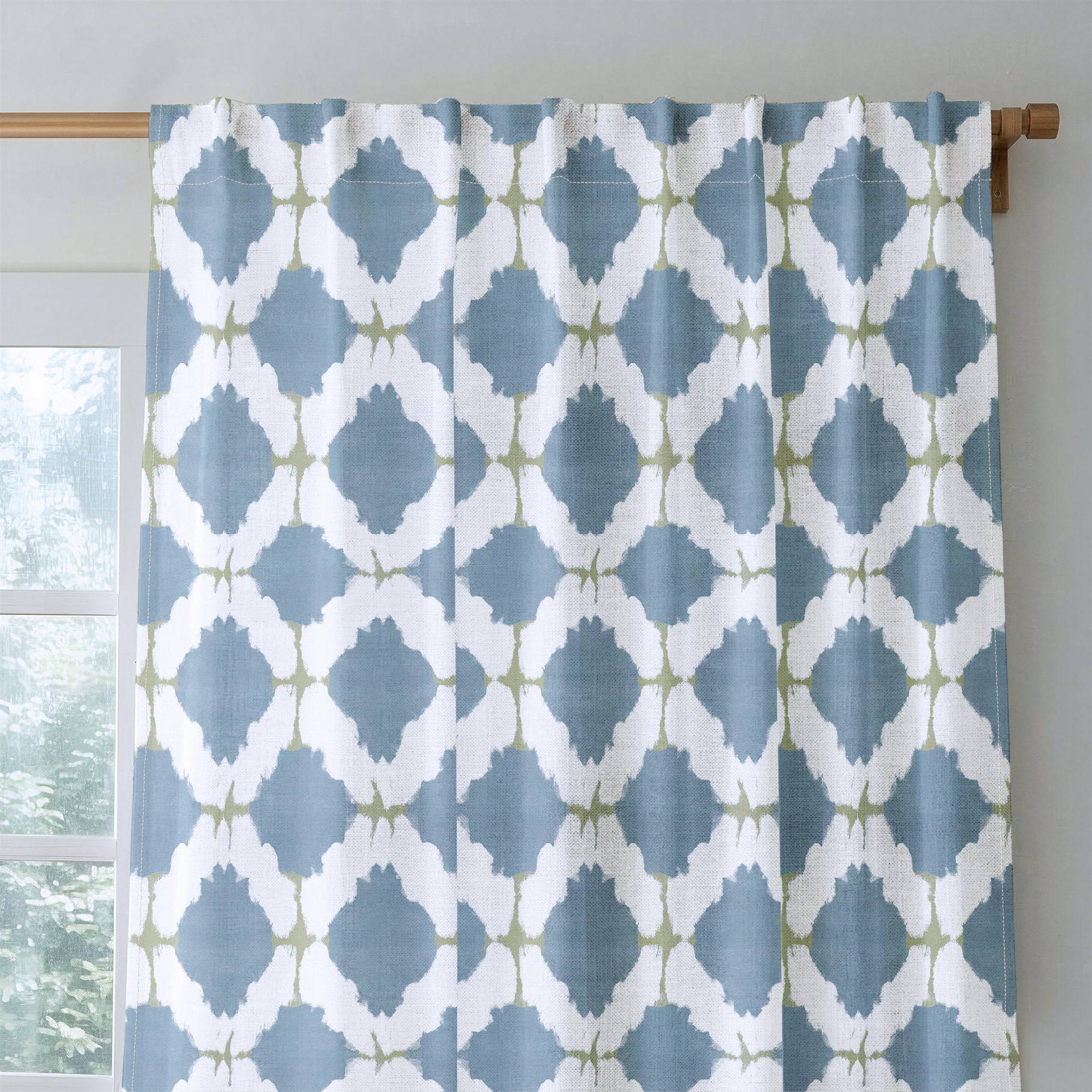 Bluebell Trellis - Drapery — rod