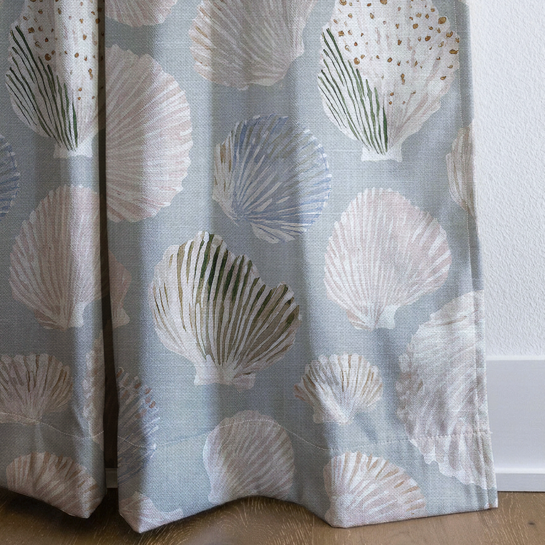 Pearl Shore - Drapery — corner closeup