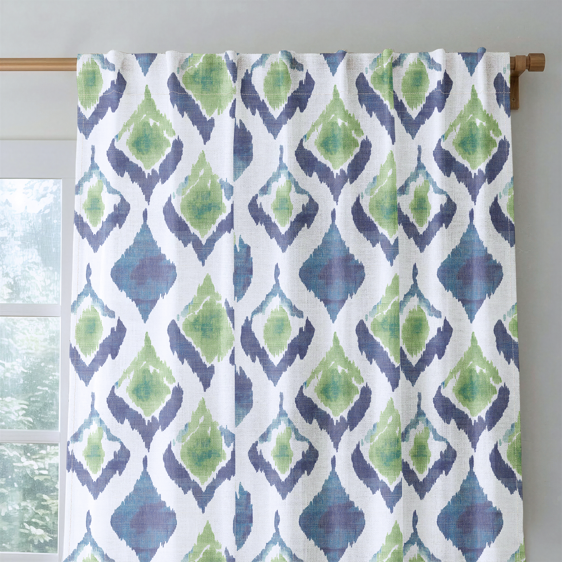 Peacock Paradise - Drapery — rod