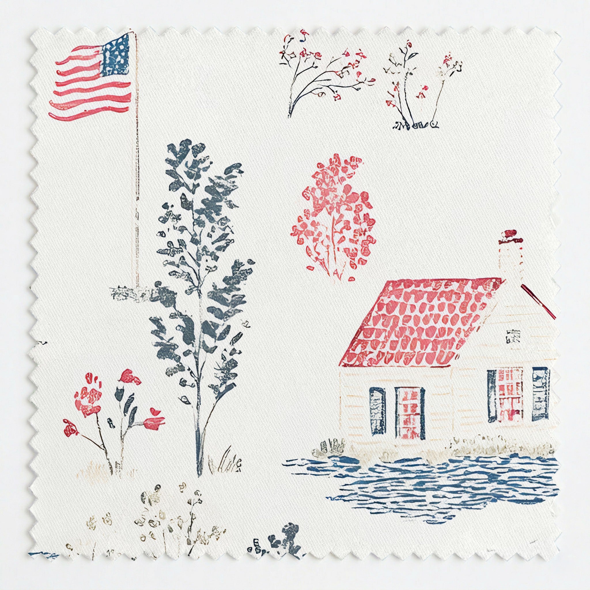 Beaver Lake Fabric by the Yard