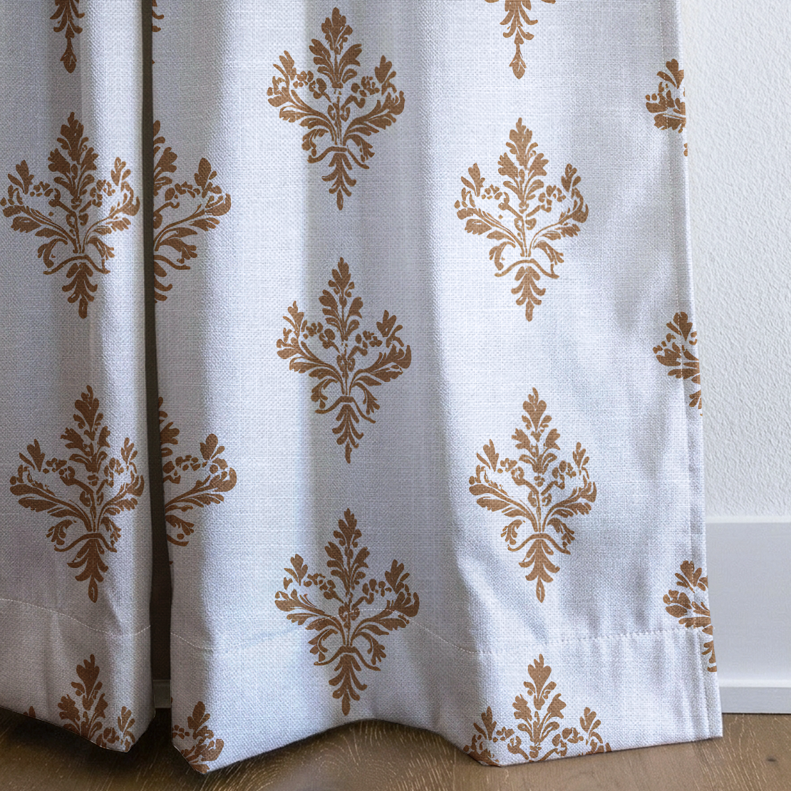 Monroe - Drapery — corner closeup