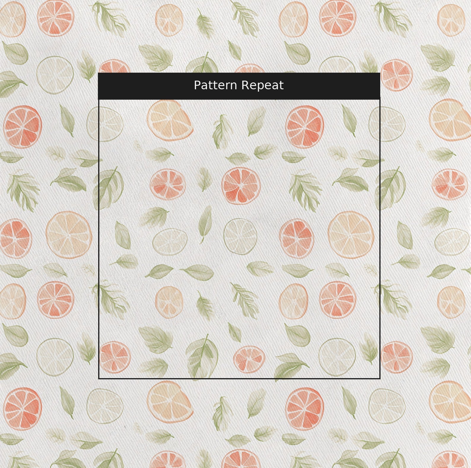 Trinity Fabric by the Yard — pattern repeat