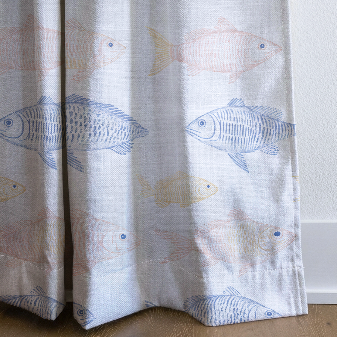 Sylvie - Drapery — corner closeup