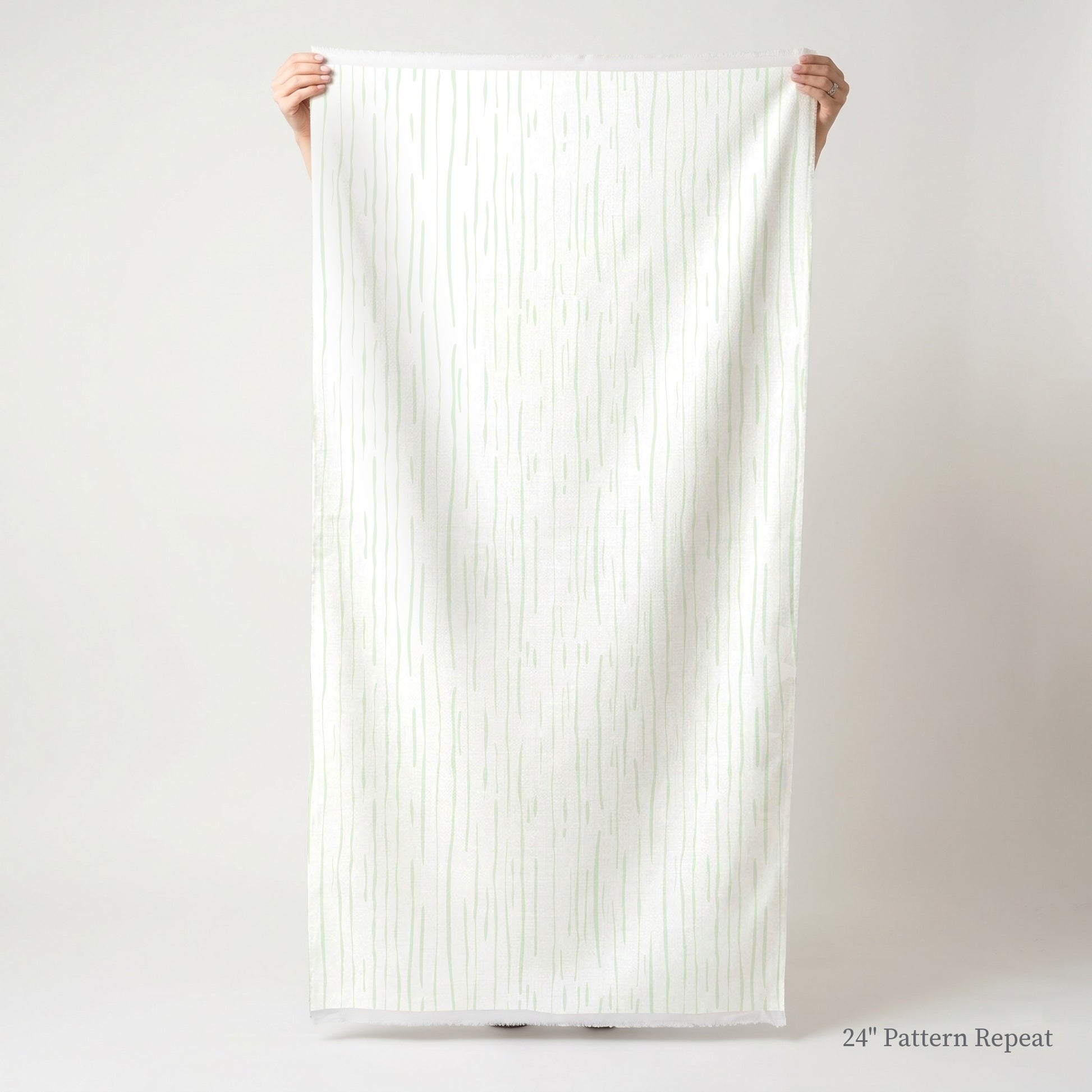 Green Allison Fabric by the Yard