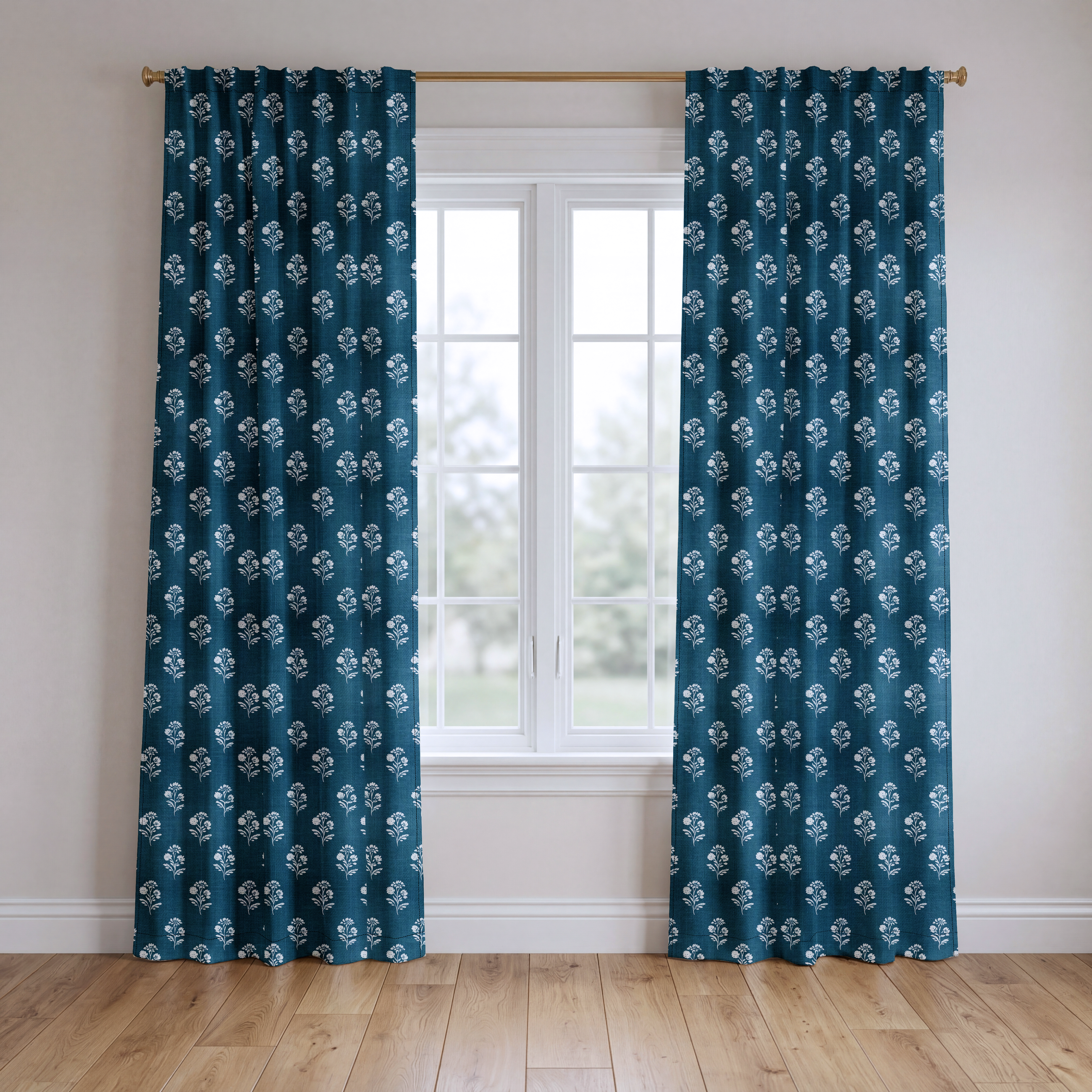 Allison - Drapery — two panels