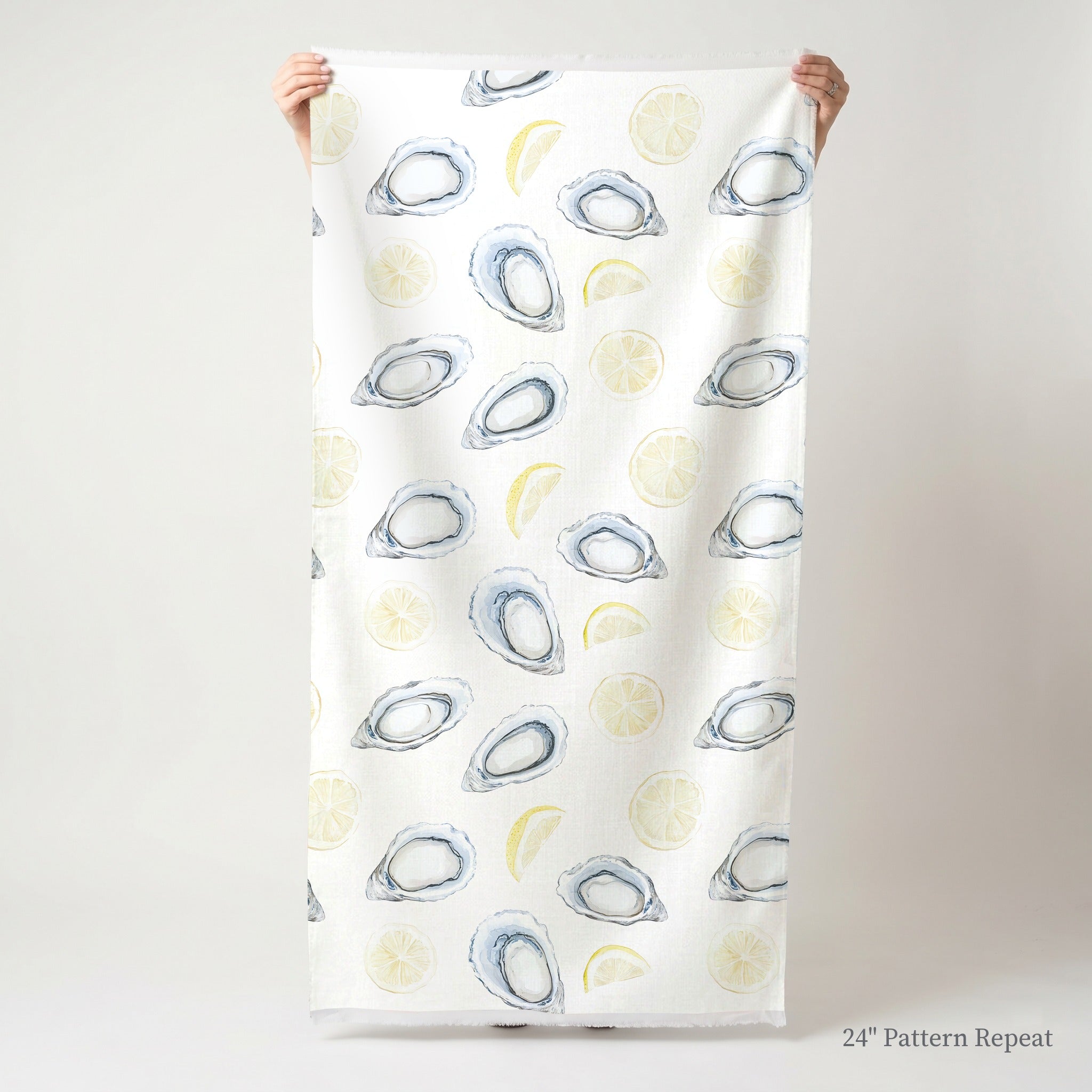 Pearls and Lemons Fabric by the Yard