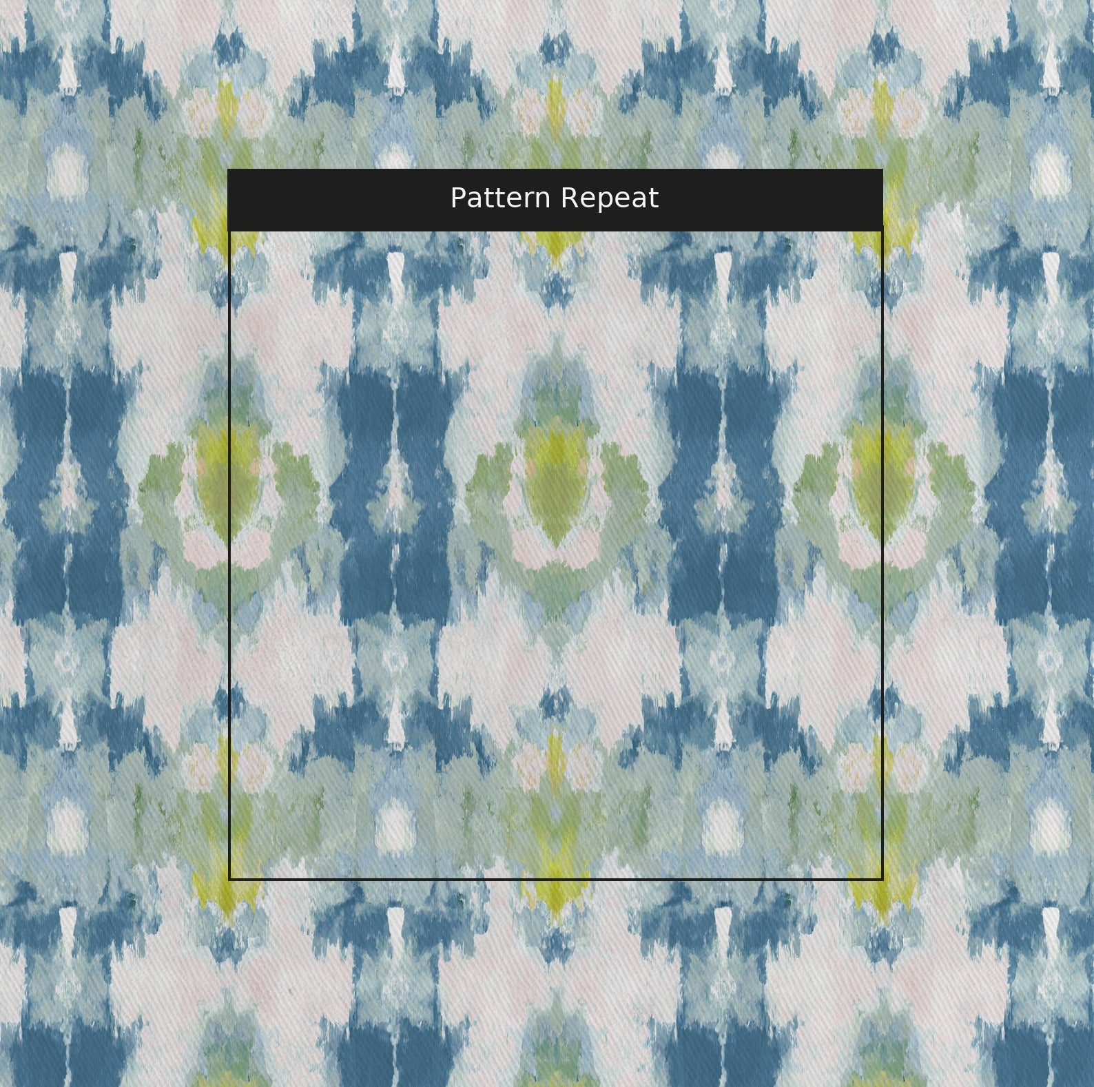 Evening Drift Fabric by the Yard — pattern repeat