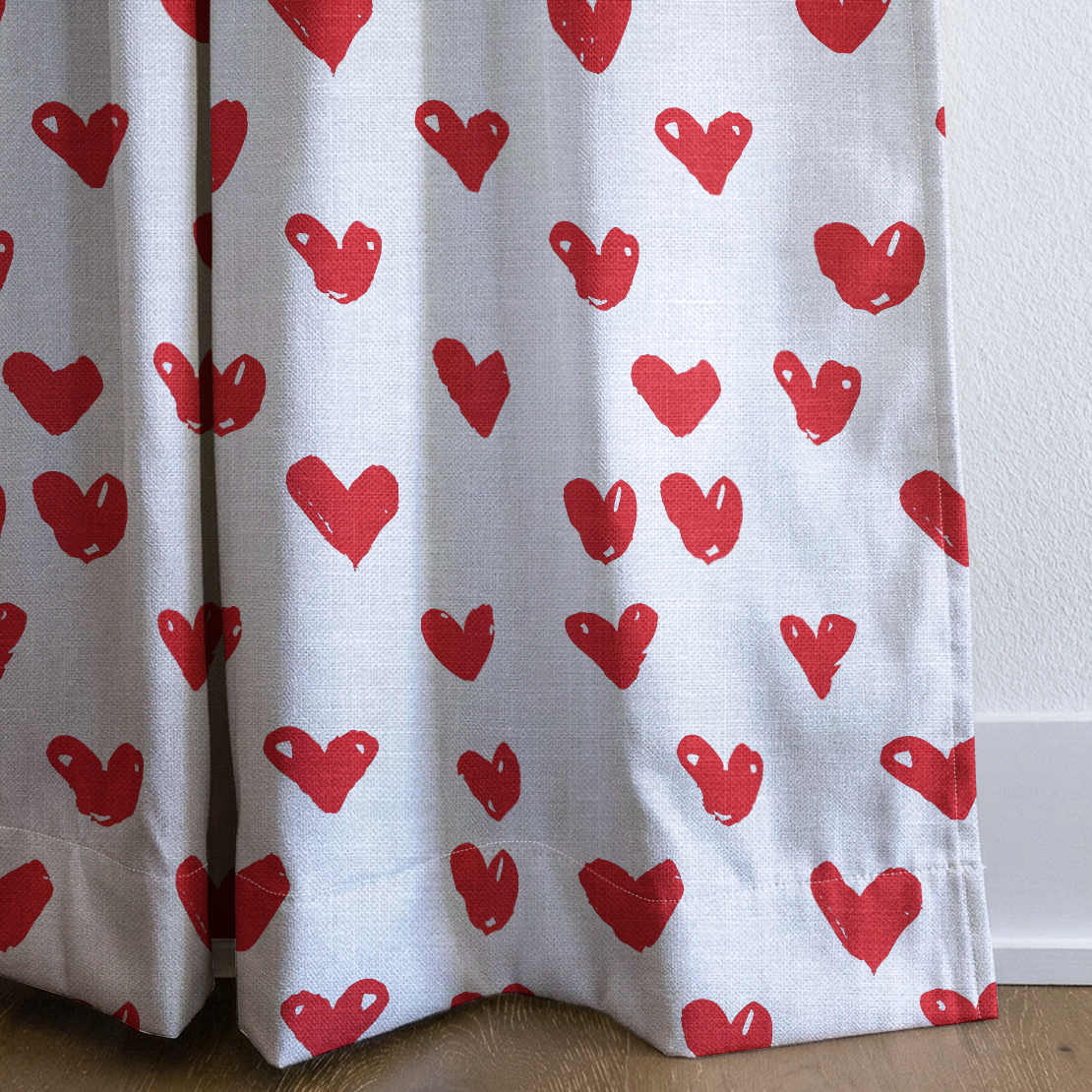 Willow - Drapery — corner closeup