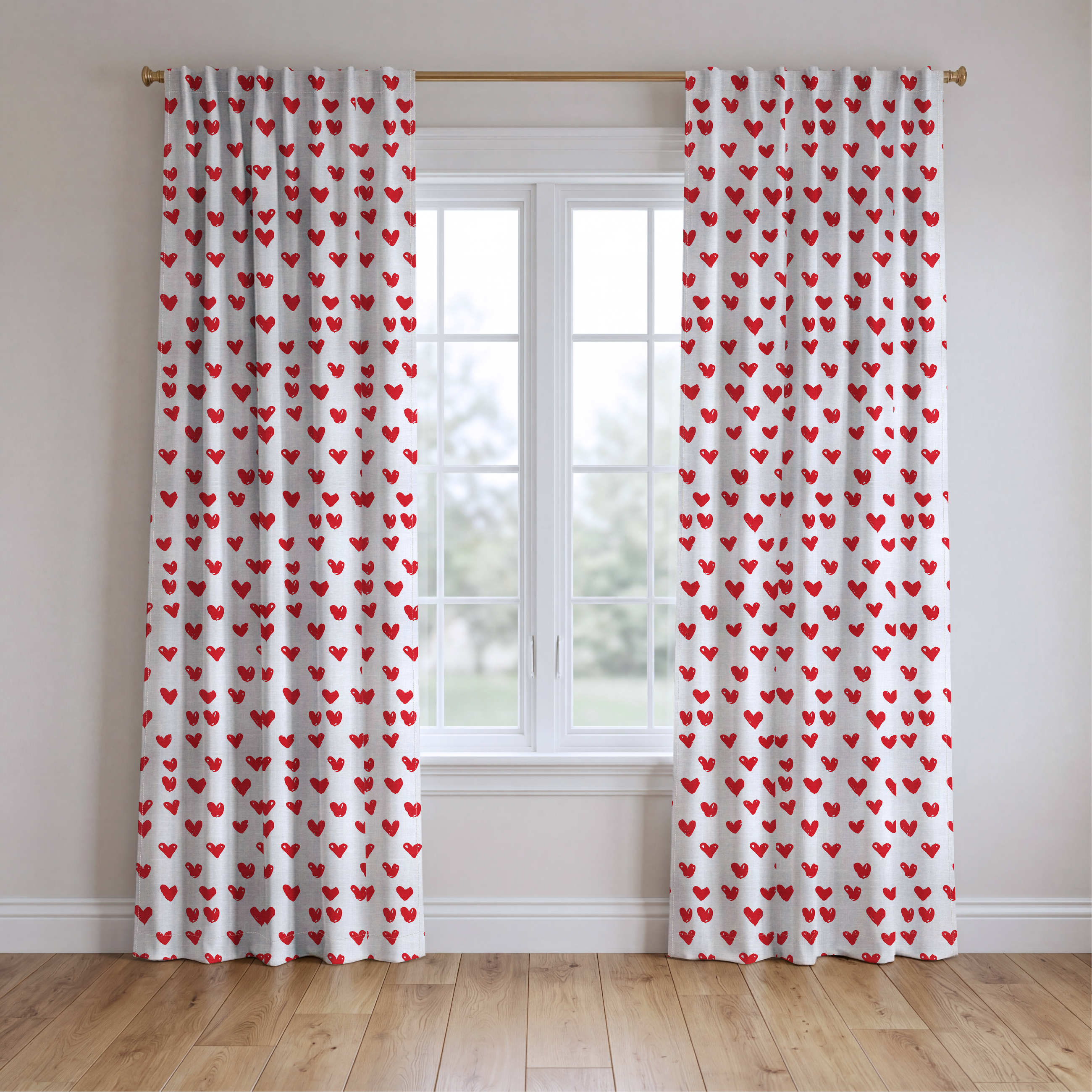 Willow - Drapery — two panels