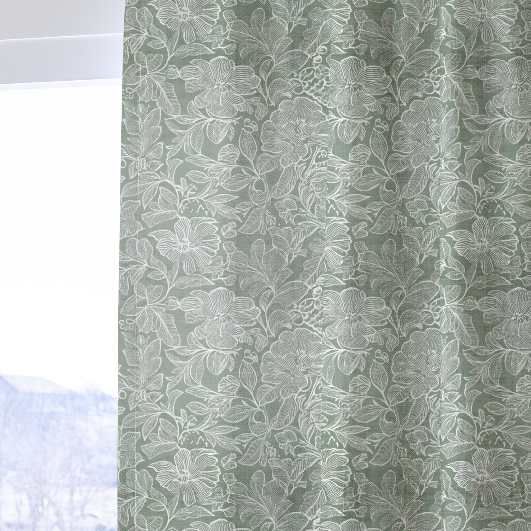 Mint Julep - Drapery — one panel