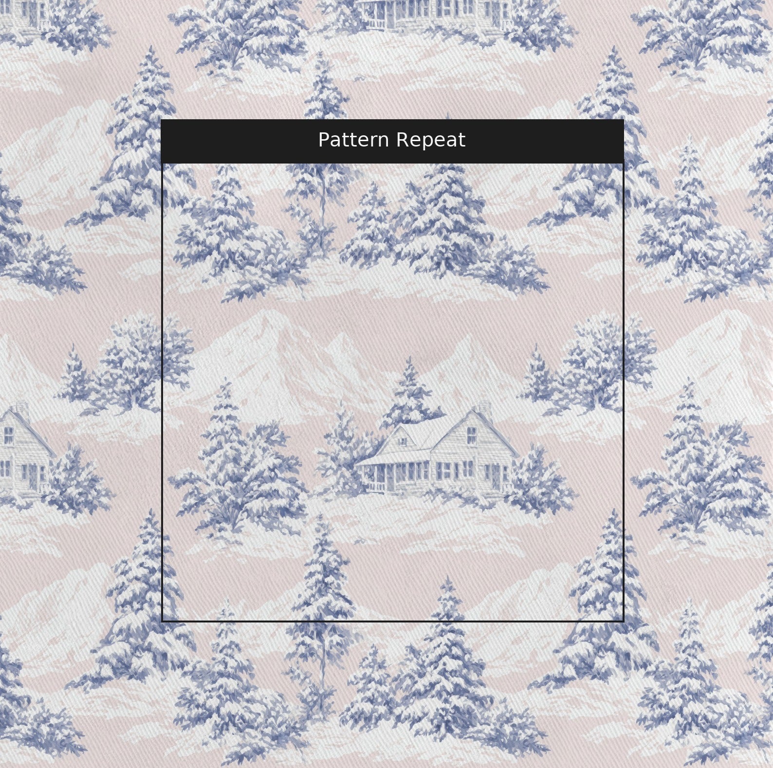 Cabin Cozy Fabric by the Yard — pattern repeat
