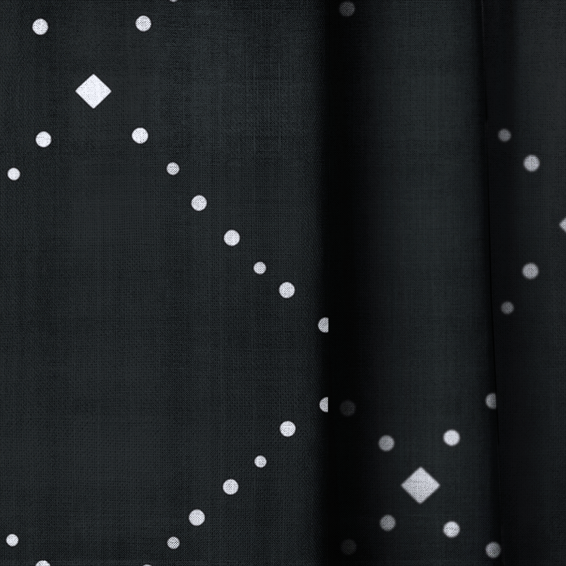 Sterling - Drapery — close up