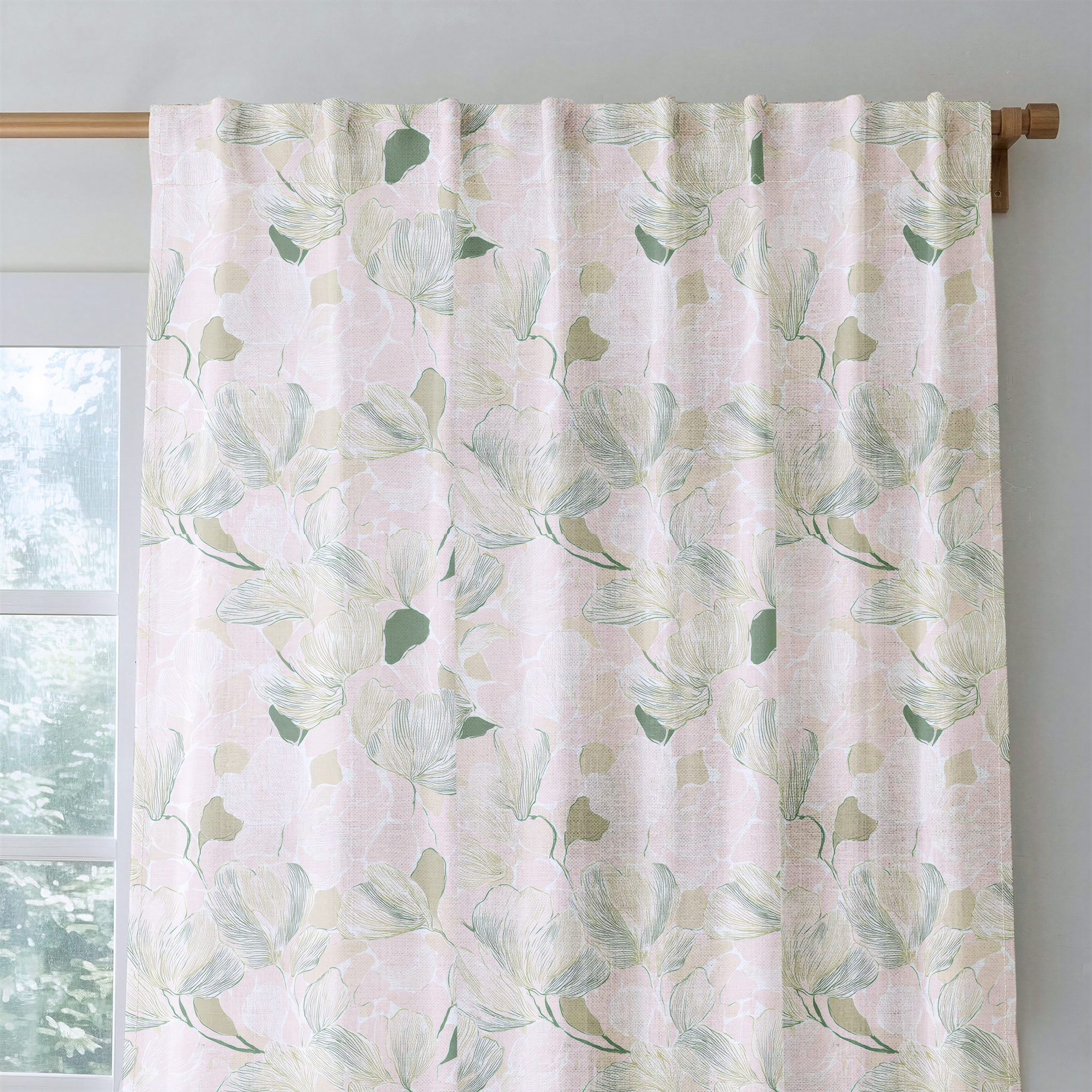 Bubblegum Matcha - Drapery — rod