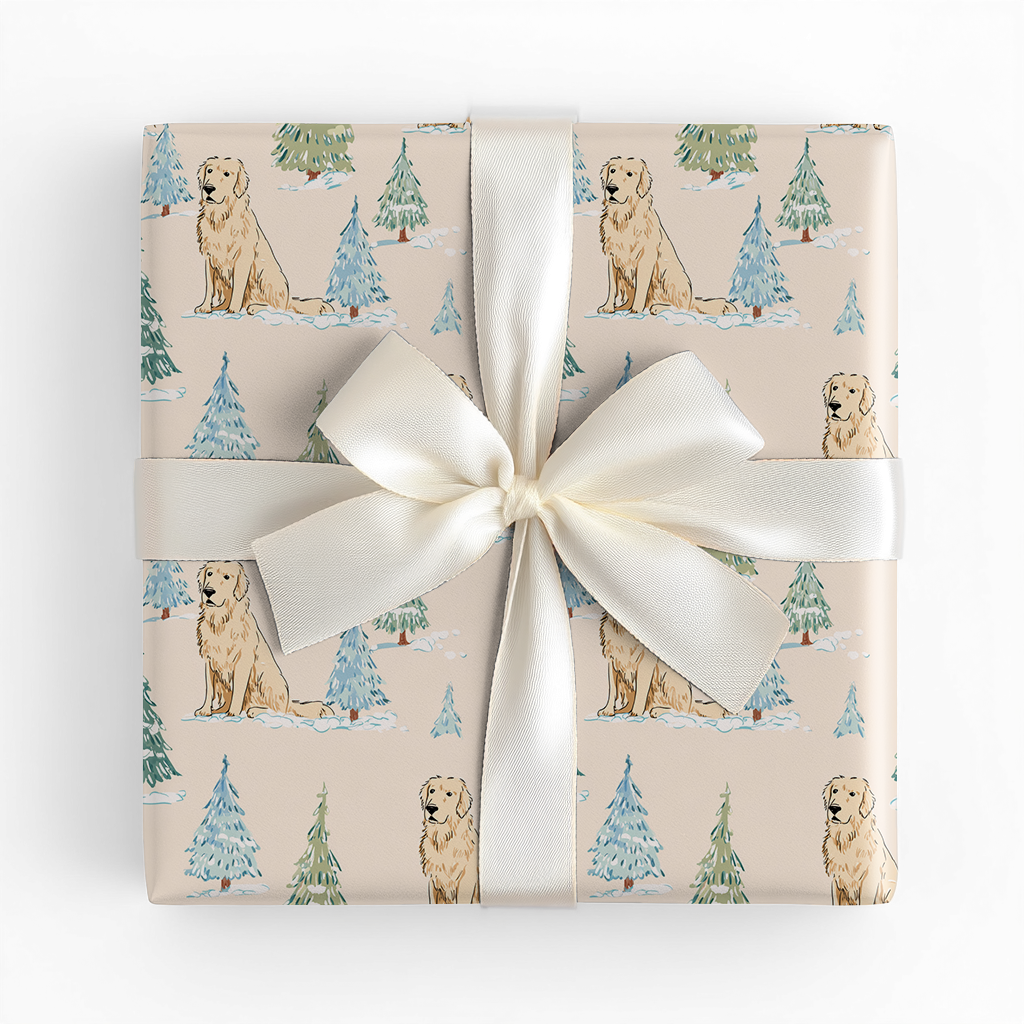 Retriever’s Christmas Tree - Wrapping Paper