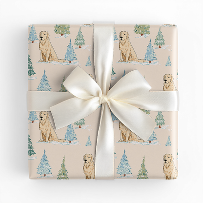 Retriever’s Christmas Tree - Wrapping Paper