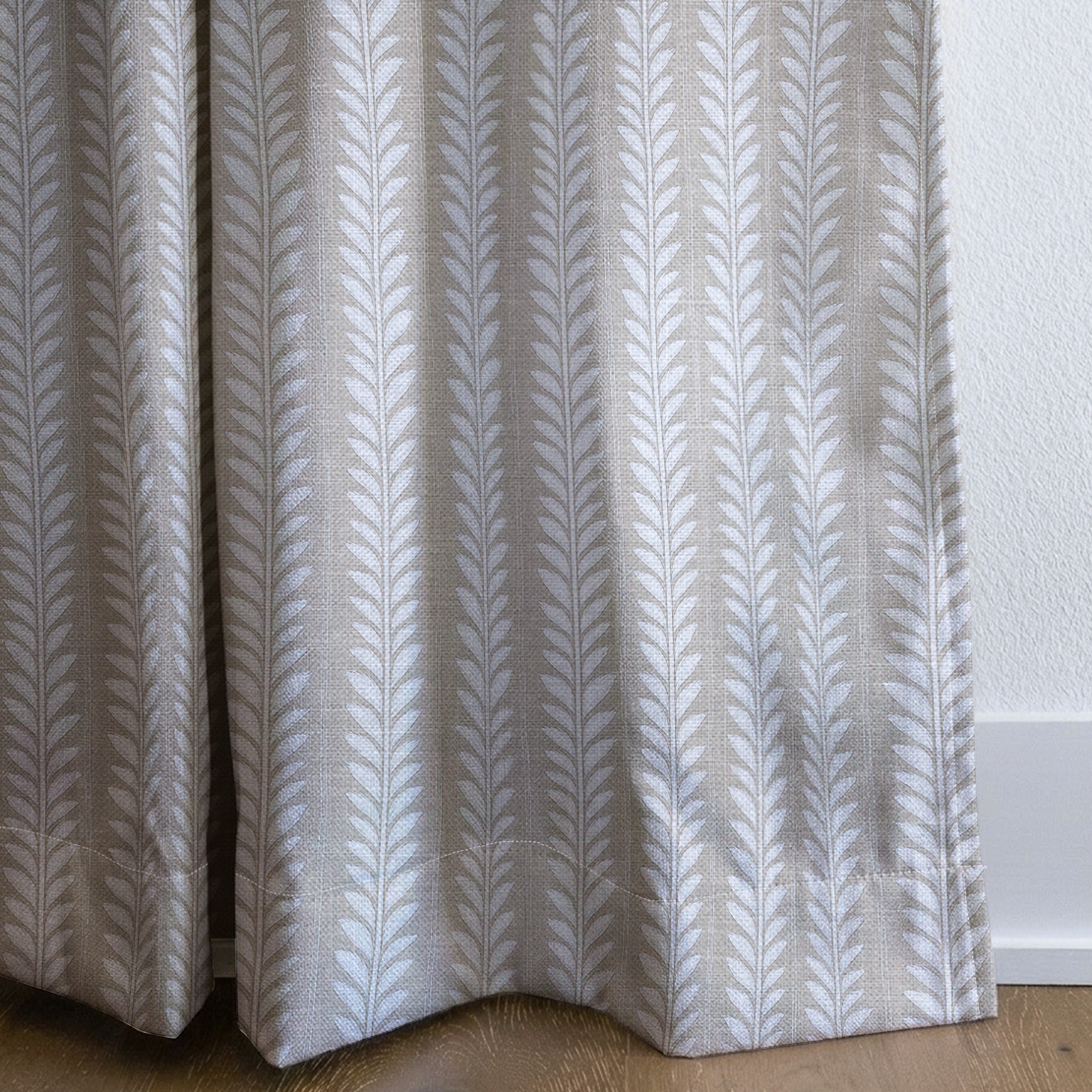 Skinny Sprig - Drapery — corner closeup