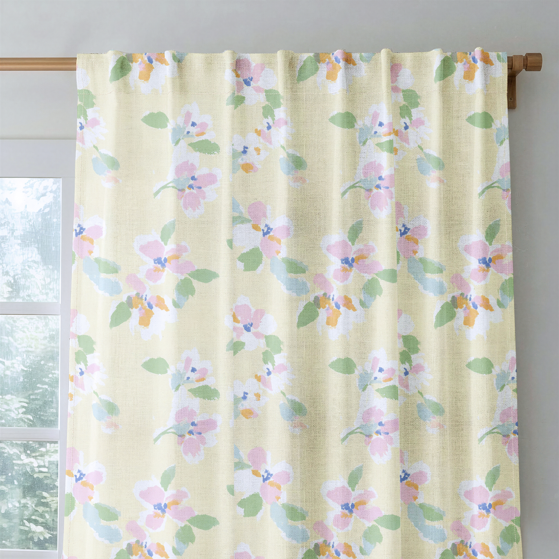 Lemon Meringue - Drapery — rod