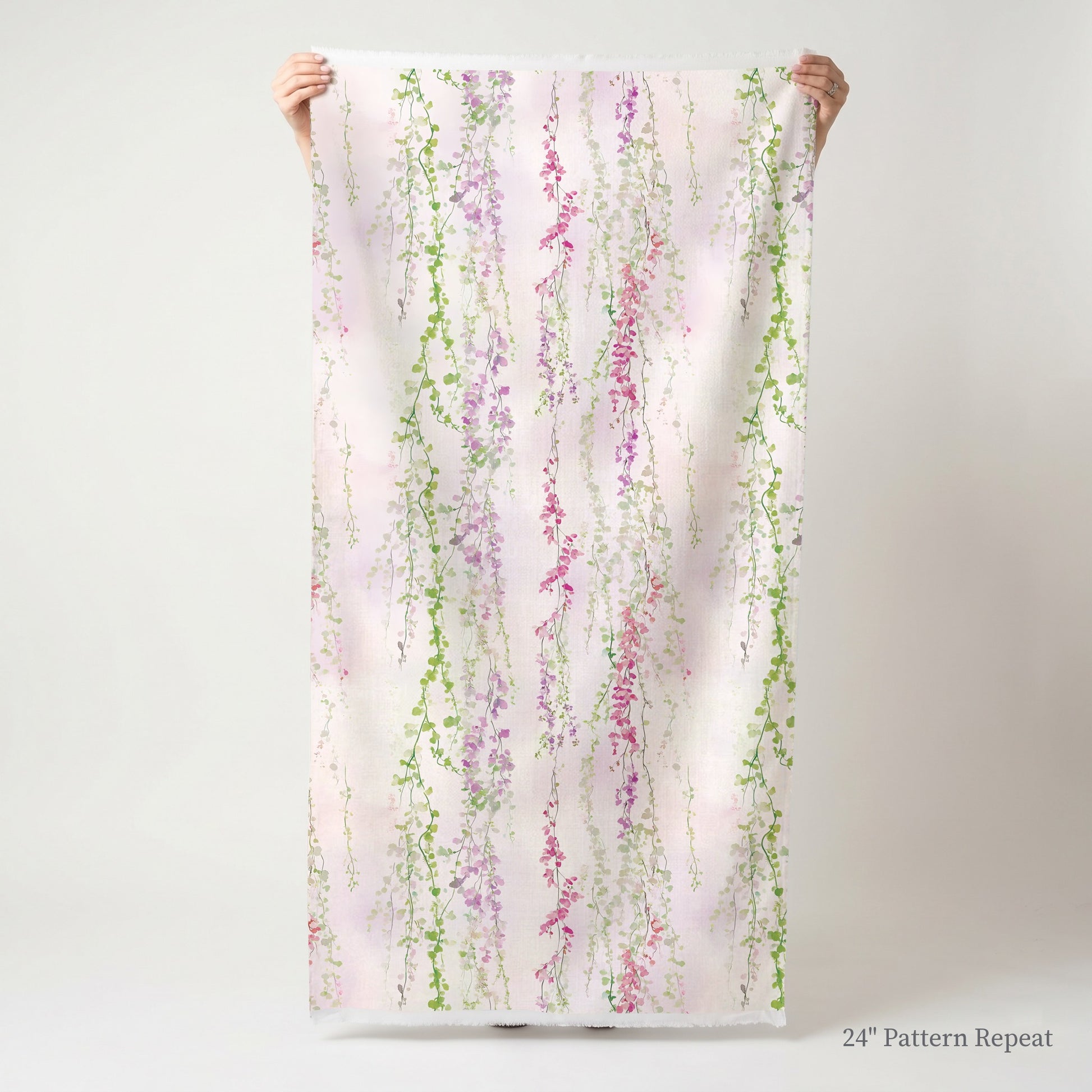 Hanging Blossoms Fabric by the Yard