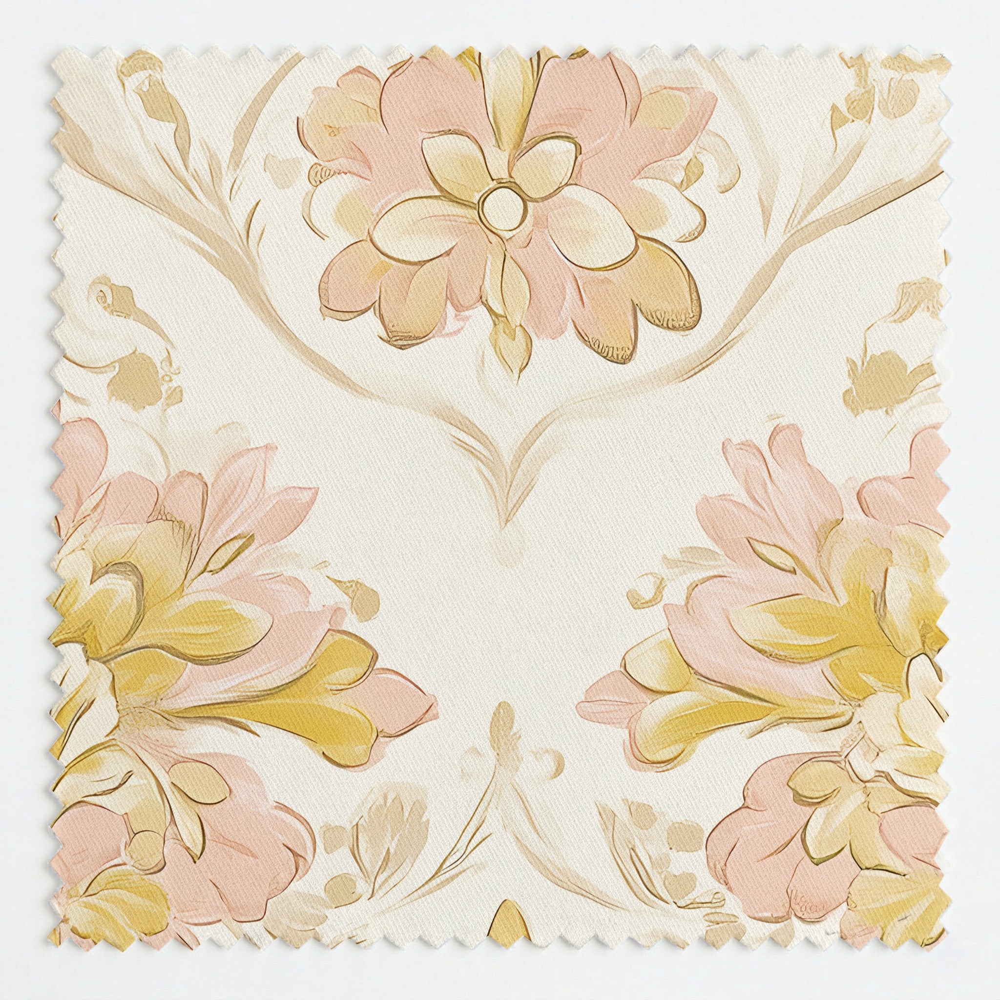 Rosewood Lattice Fabric by the Yard
