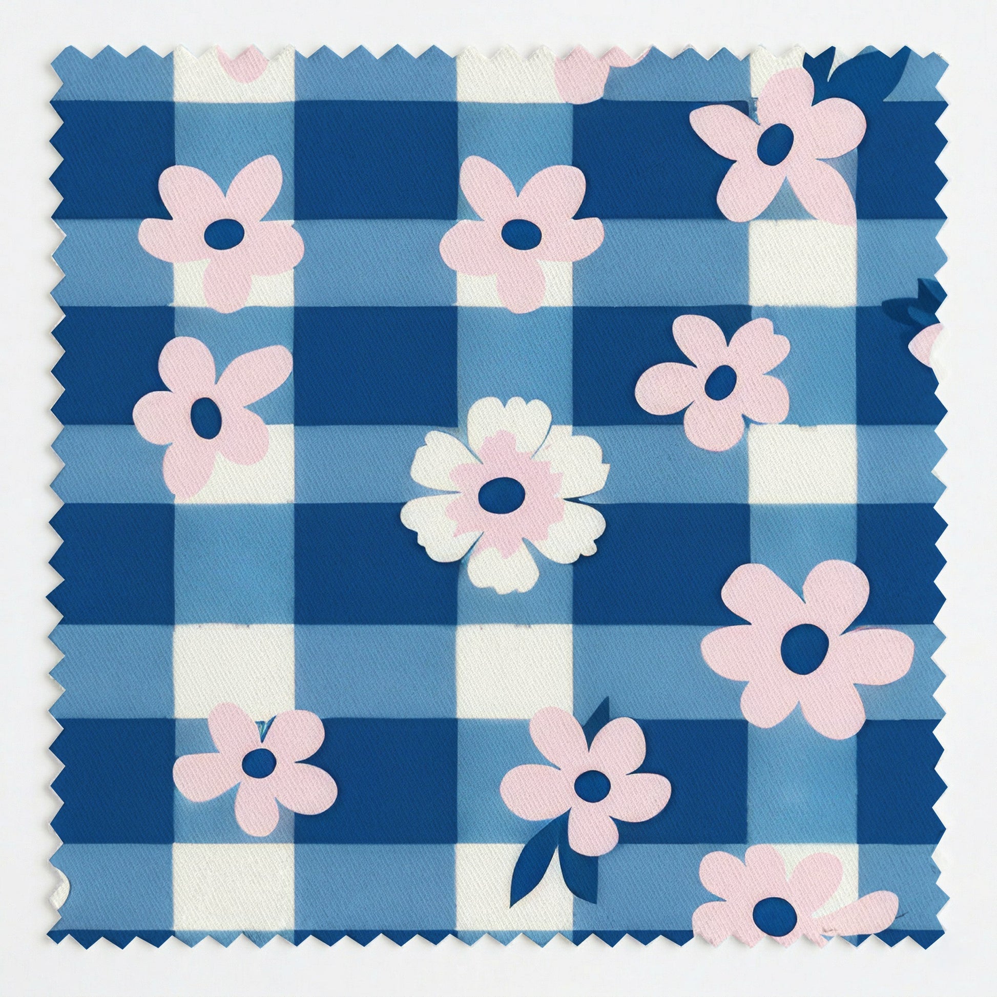 Gingham Garden Fabric by the Yard