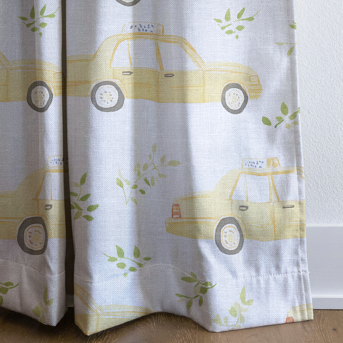 A New York Minute - Drapery — corner closeup