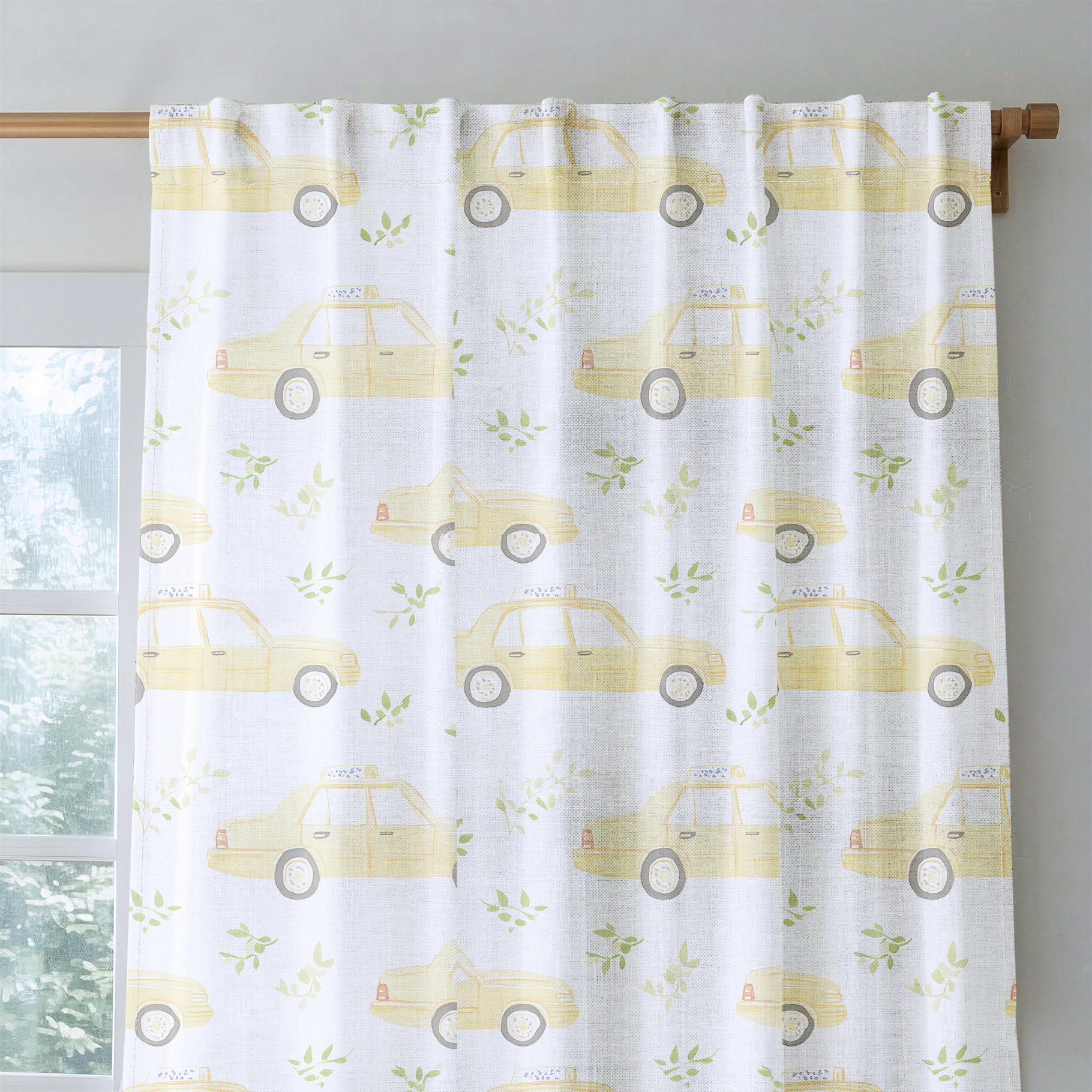 A New York Minute - Drapery — rod