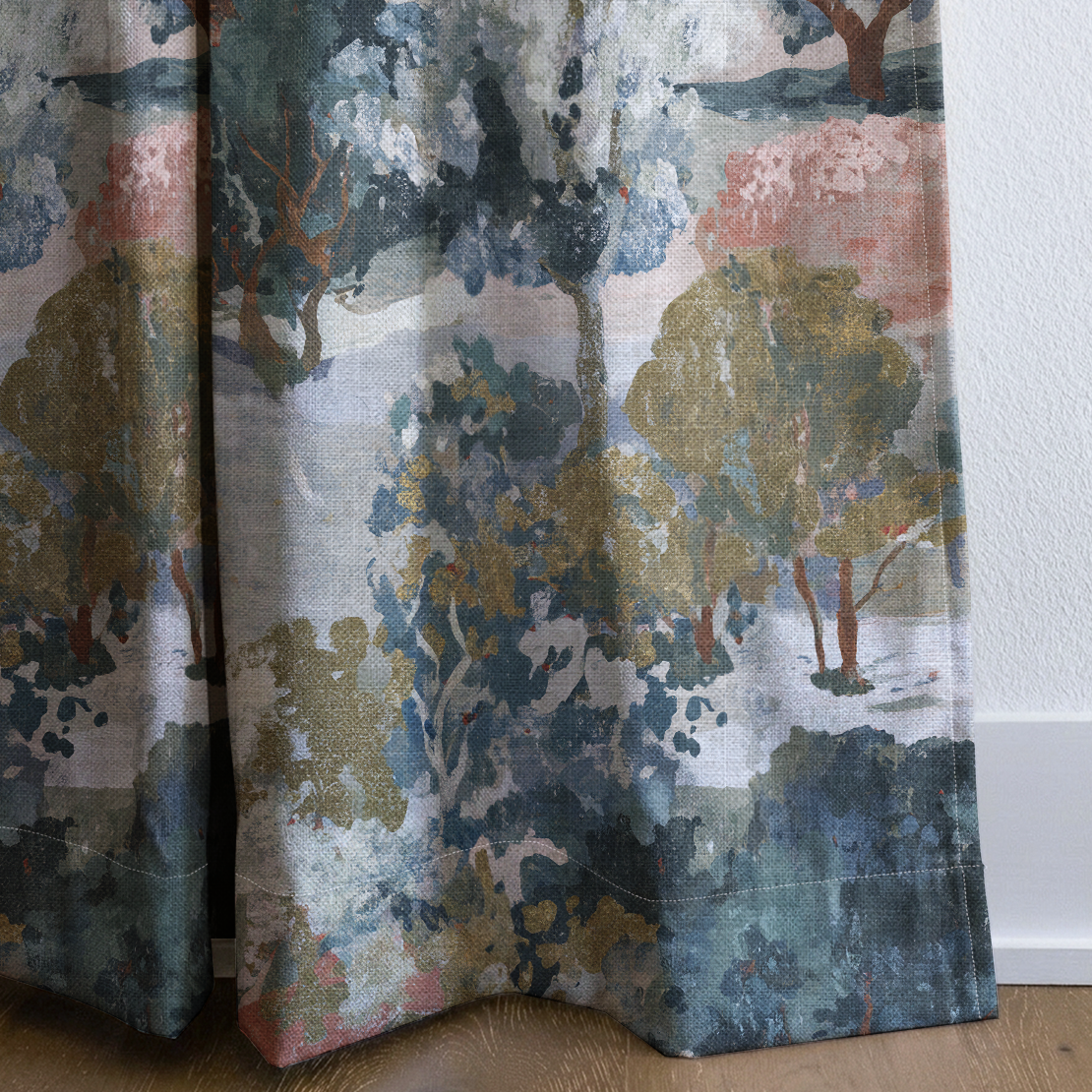 The Old Orchard - Drapery — corner closeup