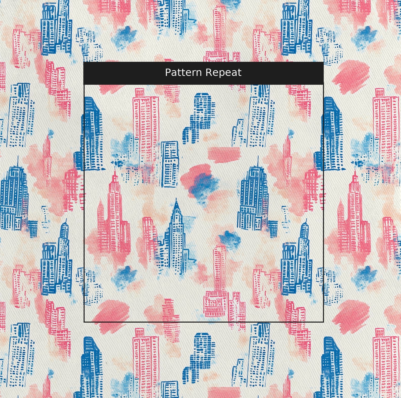 Beatrice Fabric by the Yard — pattern repeat