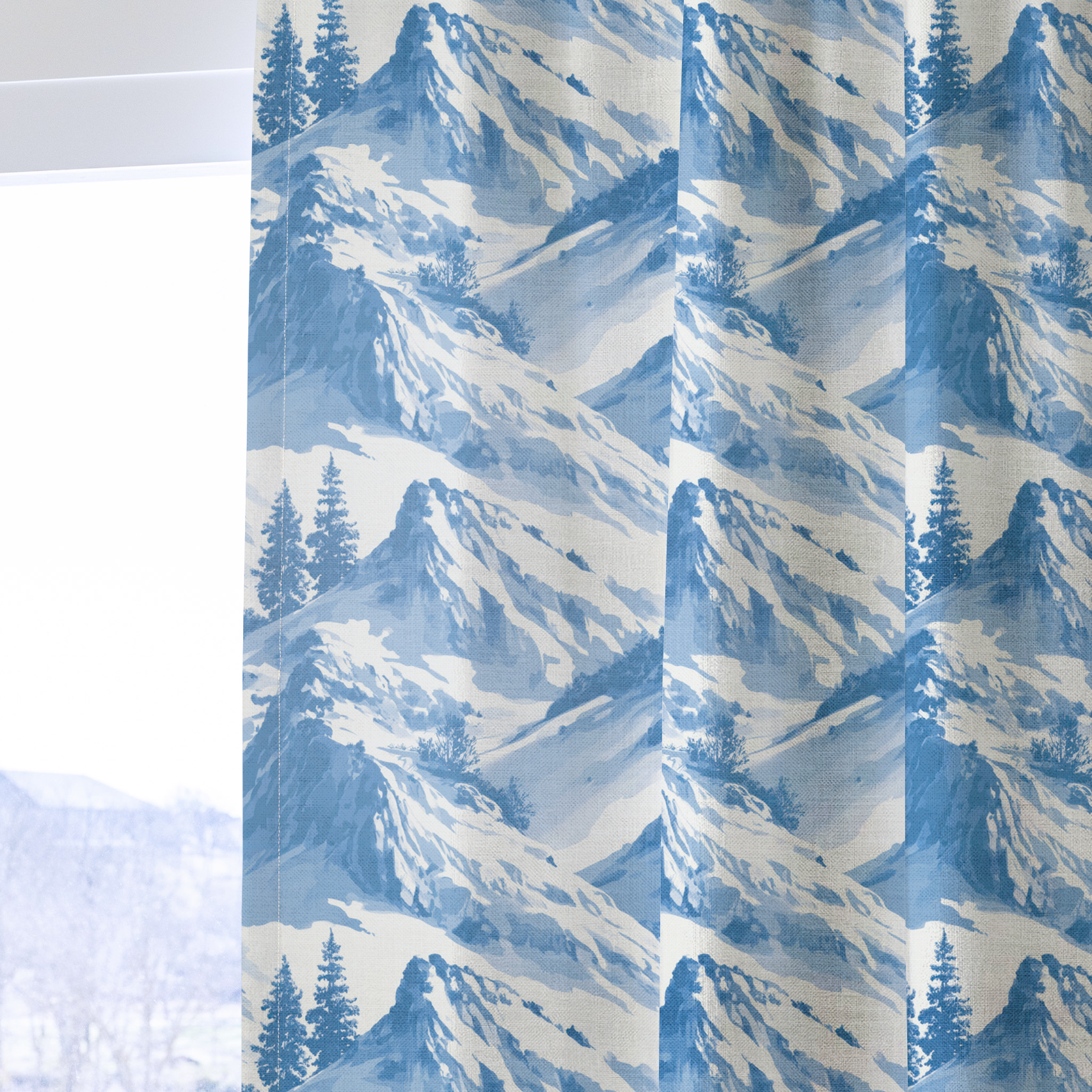 Sun Valley - Drapery — one panel