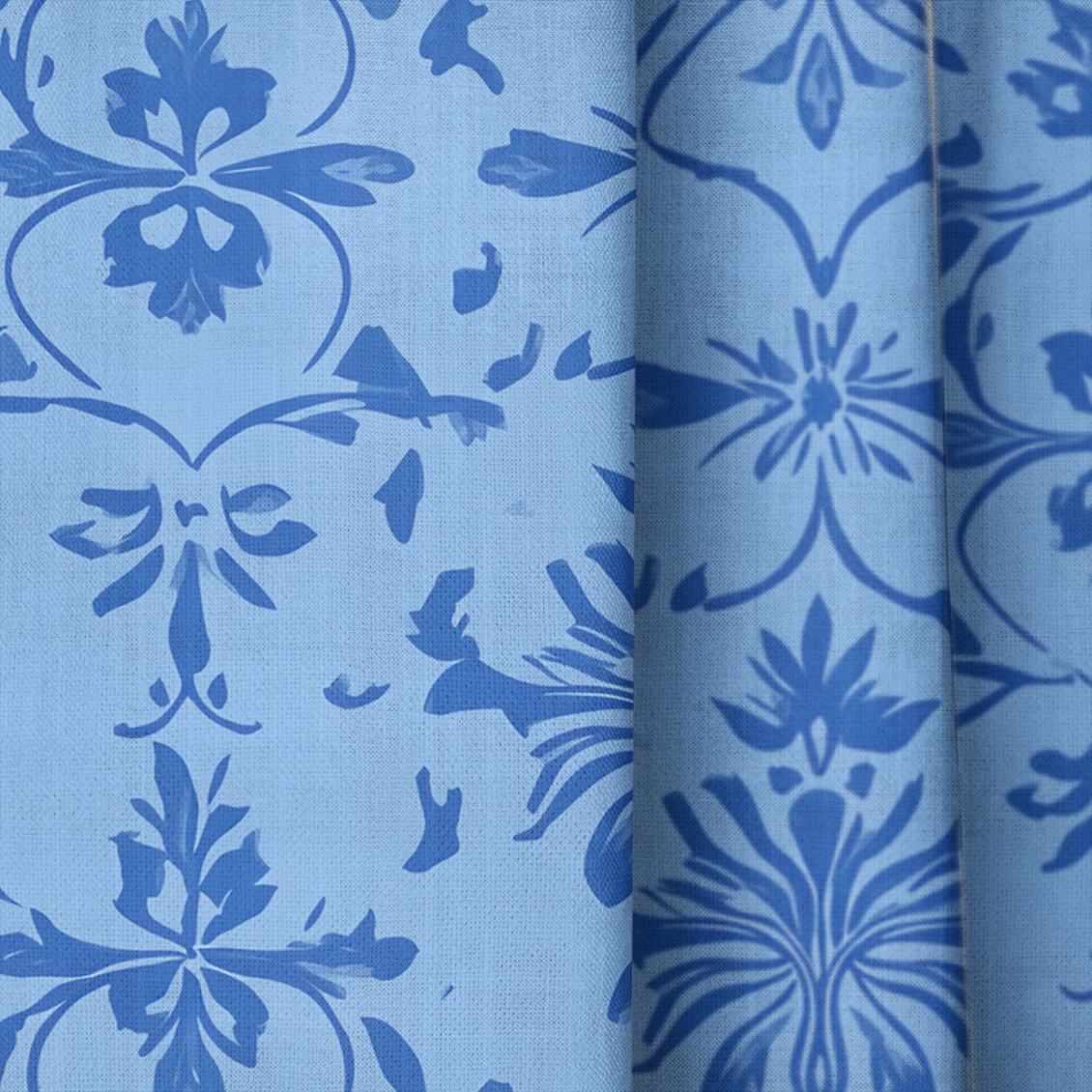 Lagoon - Drapery — close up